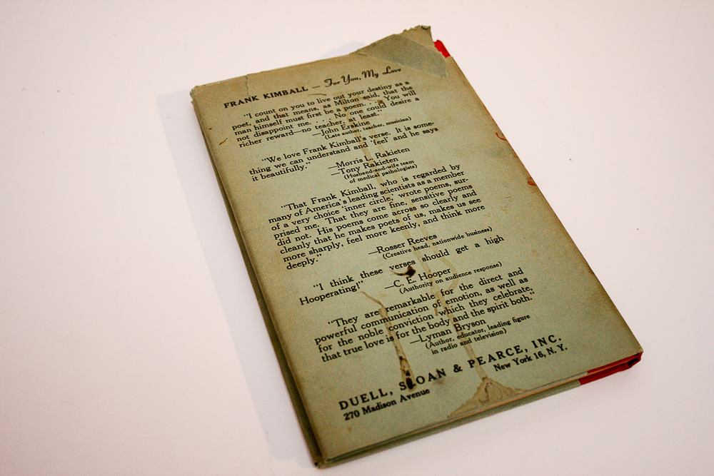 "For You, My Love" by Frank Kimball