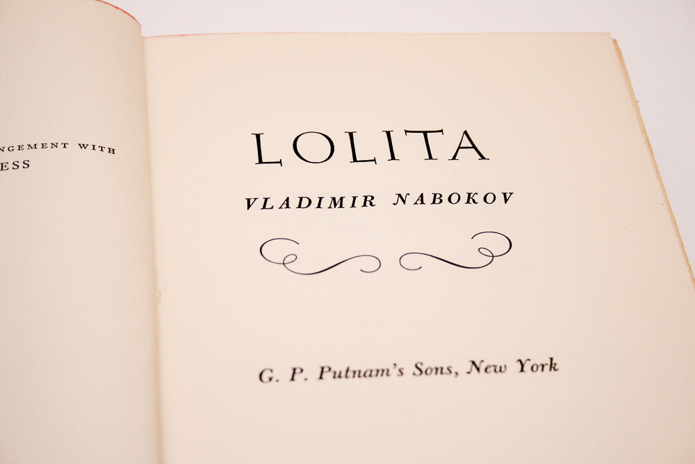 First American Edition, Later Printing of "Lolita" by Vladimir Nabokov