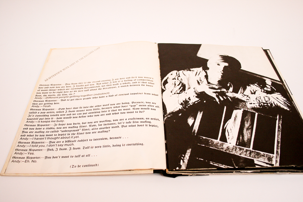 First Printing "Andy Warhol's Index Book"