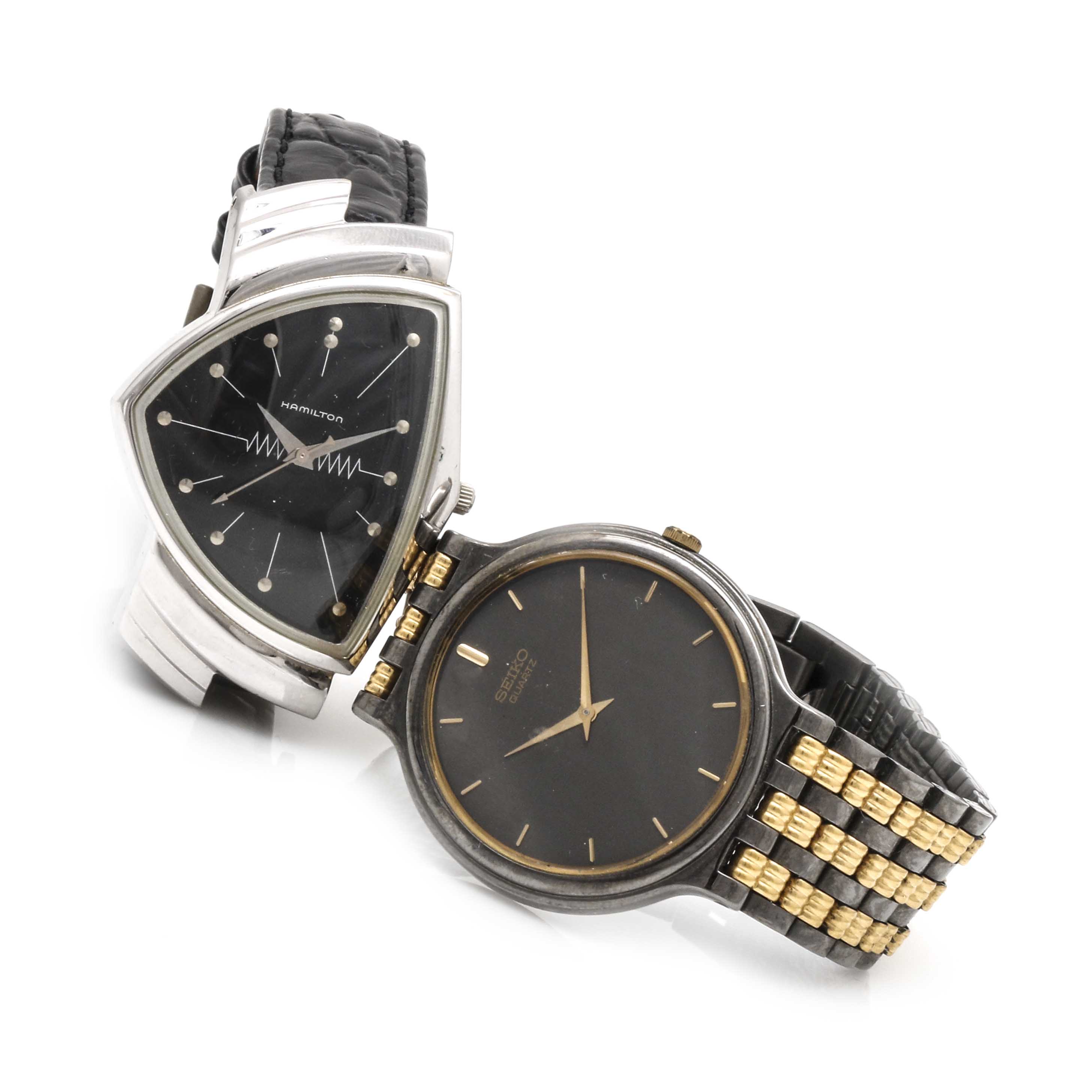 Hamilton and Seiko Watches