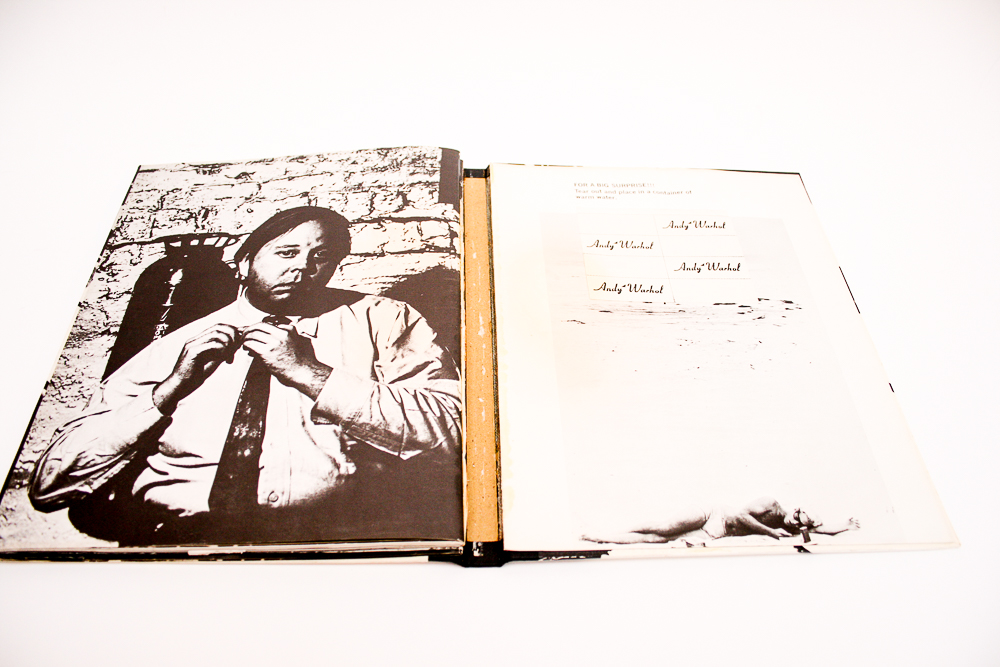 First Printing "Andy Warhol's Index Book"