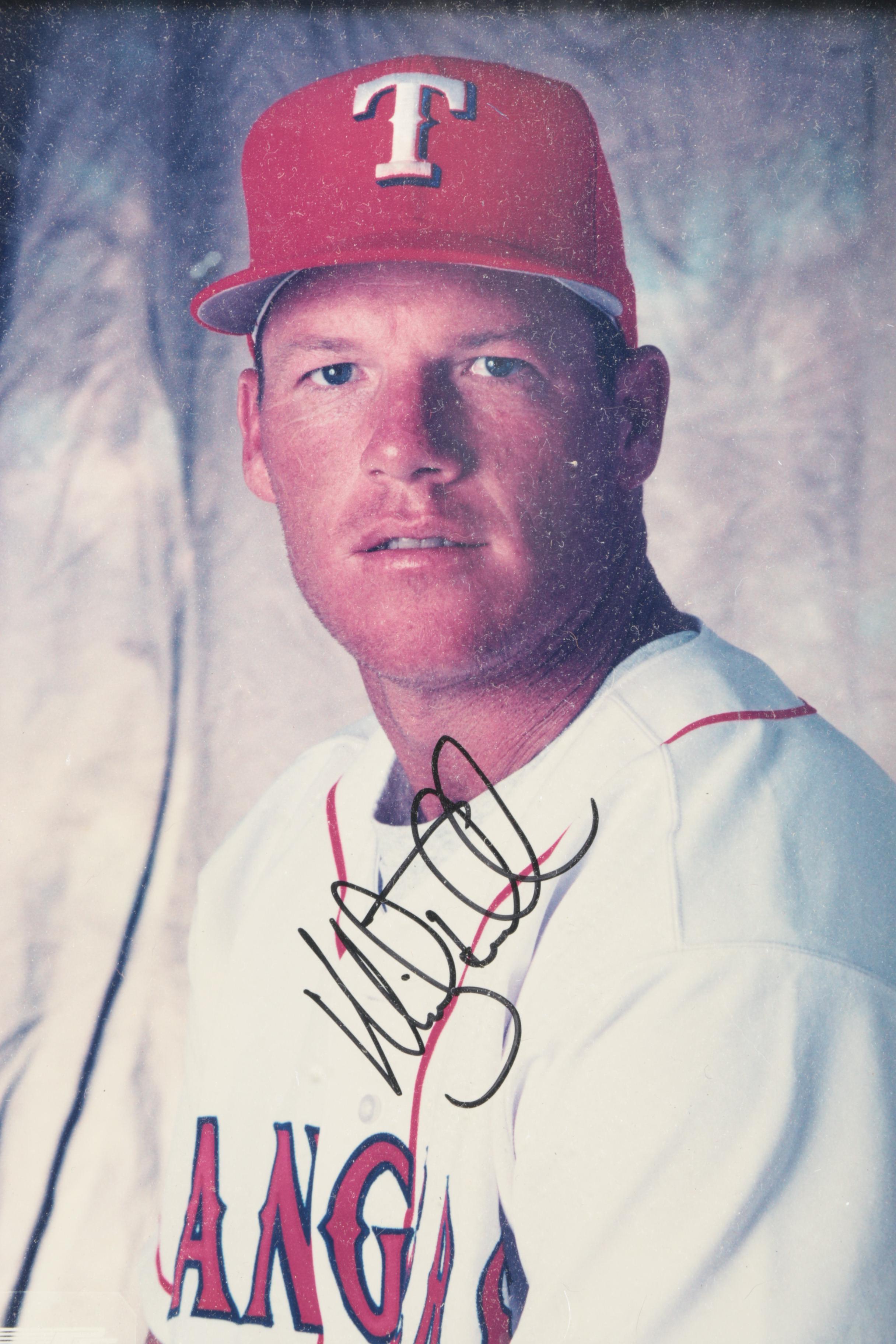 Mickey Tettleton Signed Photograph