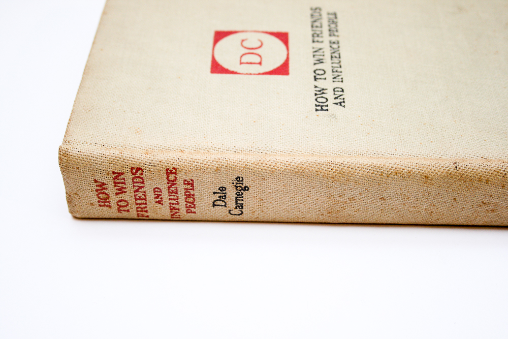 1937 First Edition, Late Printing of  "How to Win Friends and Influence People" by Dale Carnegie