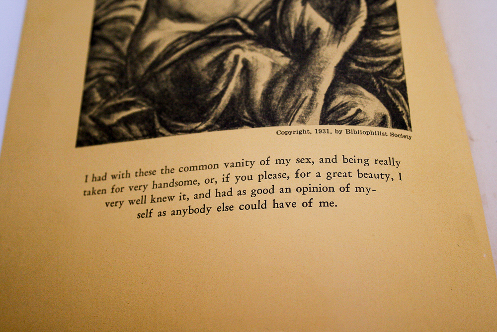 1931 "The Fortunes and Misfortunes of the Famous Moll Flanders" by Daniel Defoe Illustrated By John Alan Maxwell
