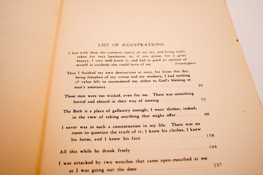 1931 "The Fortunes and Misfortunes of the Famous Moll Flanders" by Daniel Defoe Illustrated By John Alan Maxwell