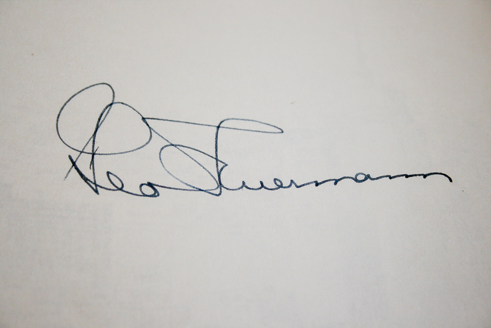 Signed First Edition "Reluctant Empire" by George Fuermann