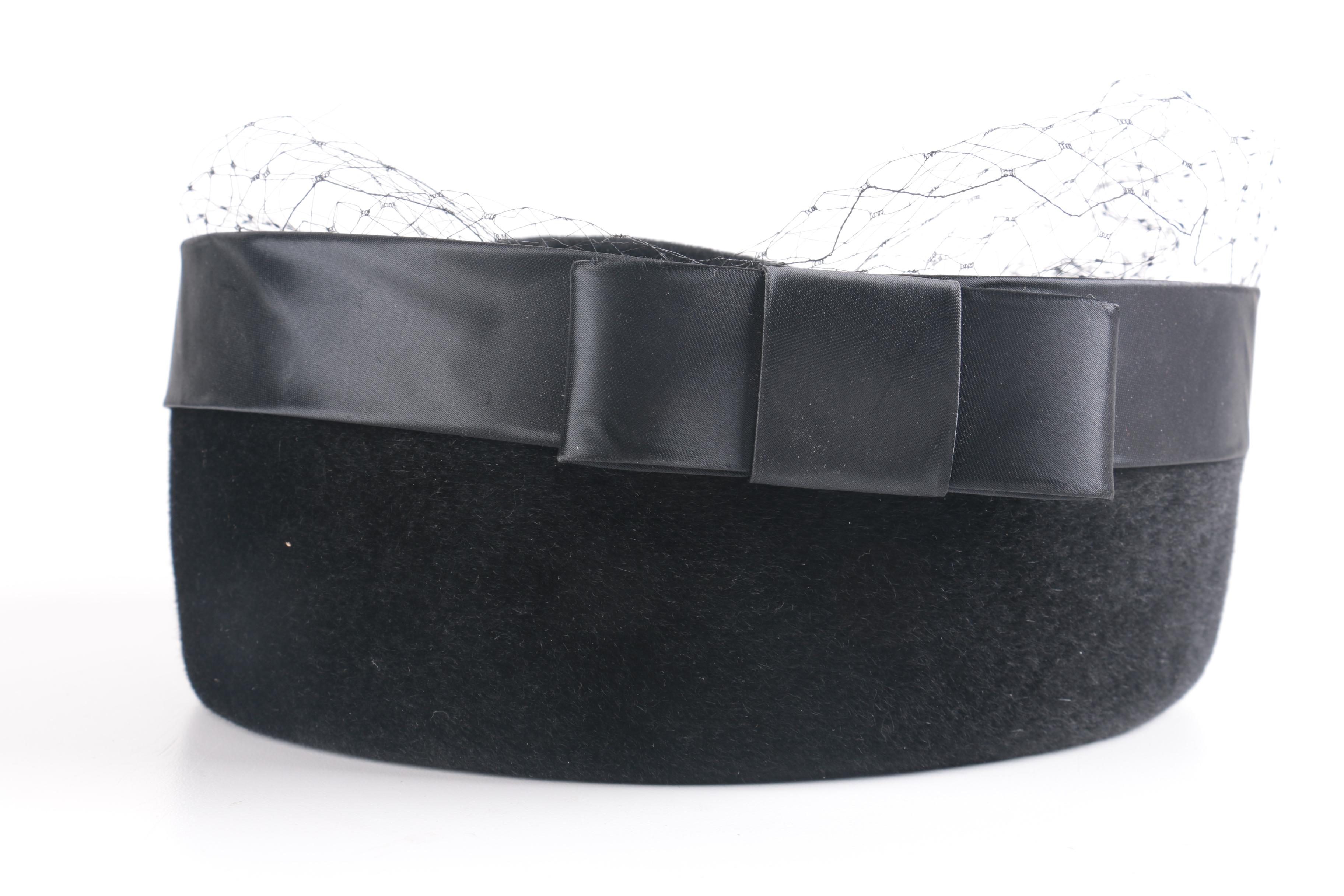 Vintage Hat and Birdcage Veil