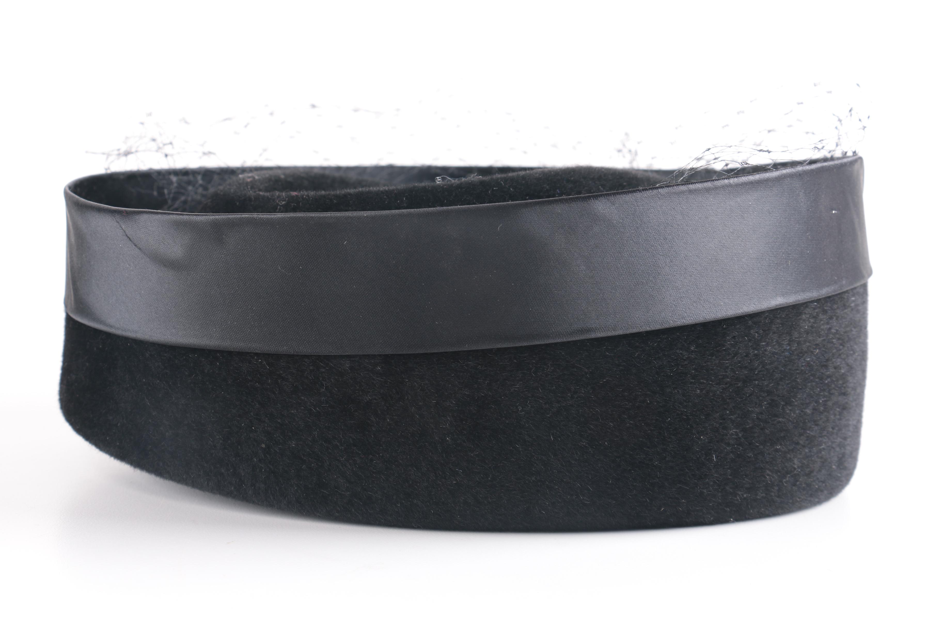 Vintage Hat and Birdcage Veil