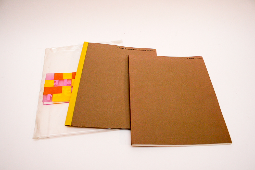 "A Plastic Presence Four Artists in Trans-Vision" Exhibit Book