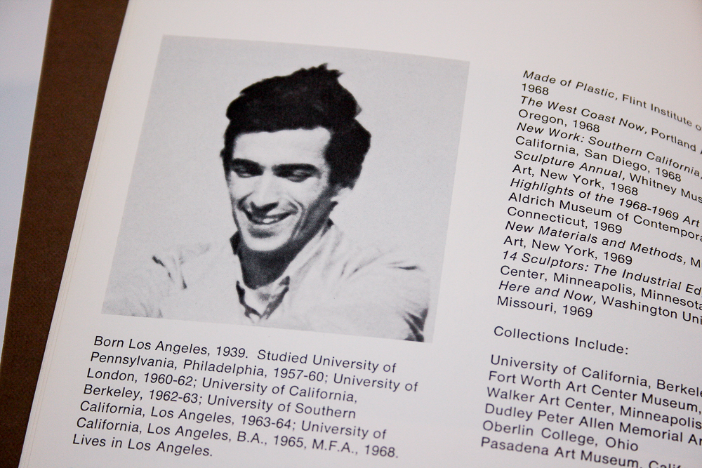 "A Plastic Presence Four Artists in Trans-Vision" Exhibit Book