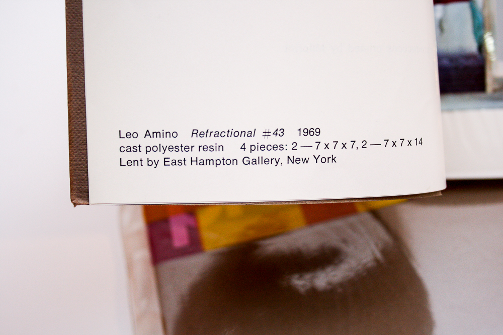 "A Plastic Presence Four Artists in Trans-Vision" Exhibit Book