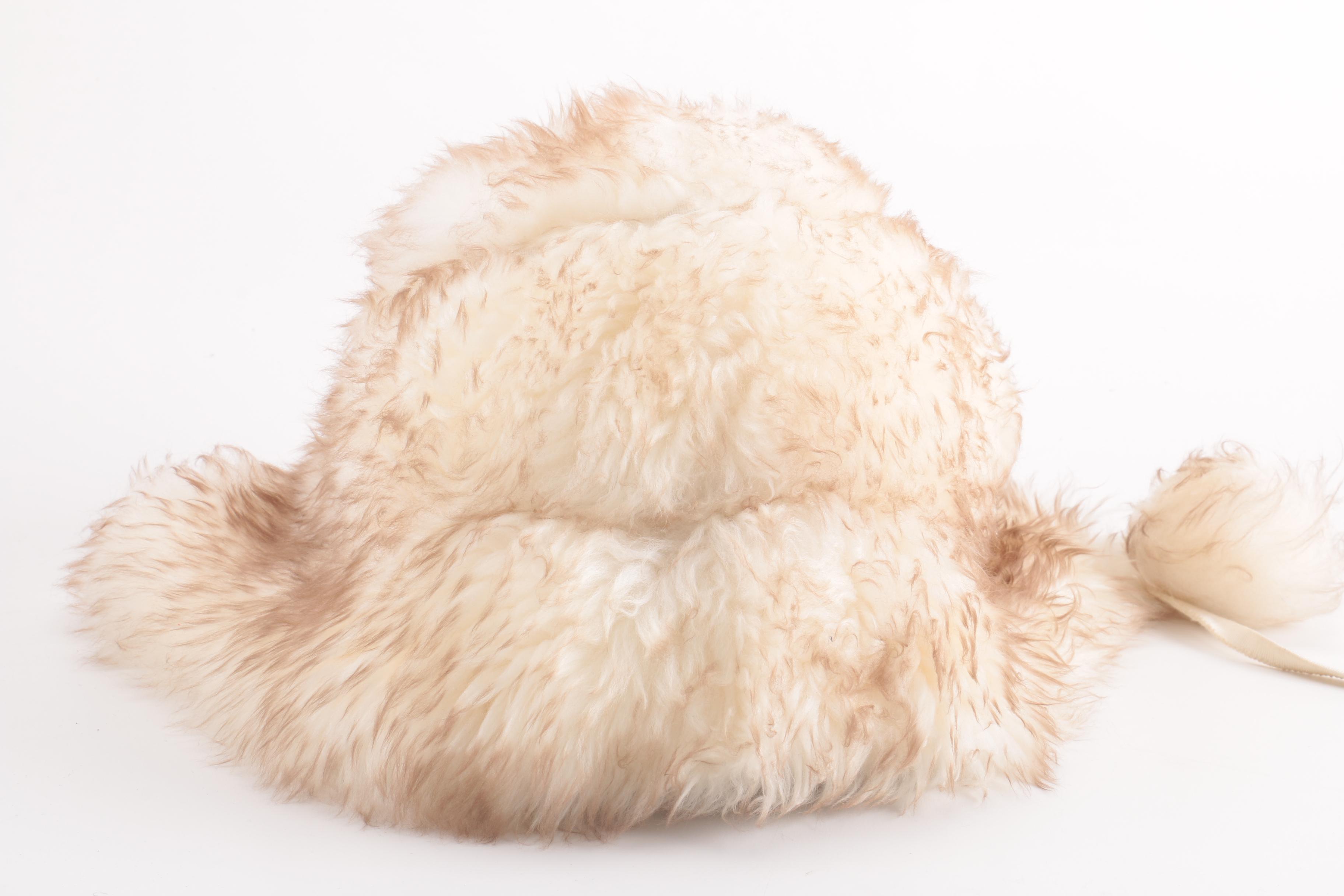 Lamb Fur Winter Hat