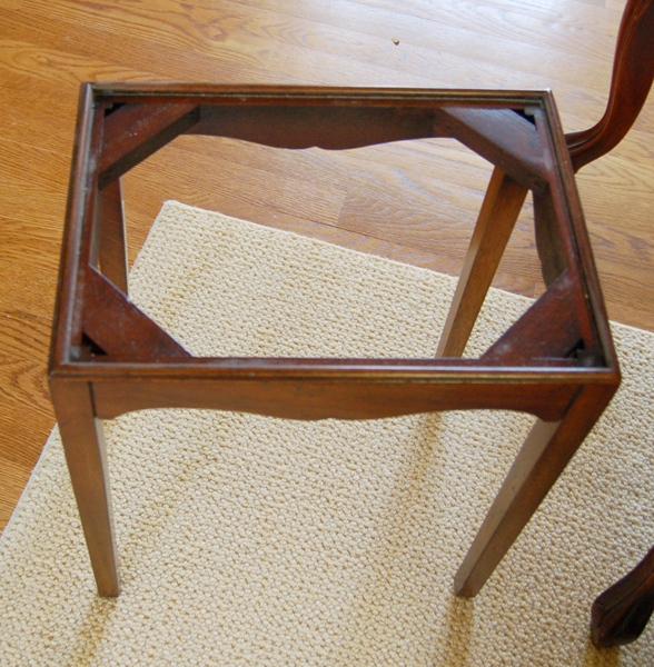 Decorative Wood Box with Sea Shell Medallion and Stand
