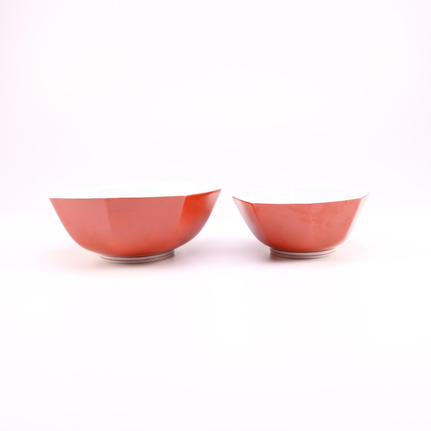 Fitz and Floyd Porcelain Bowls