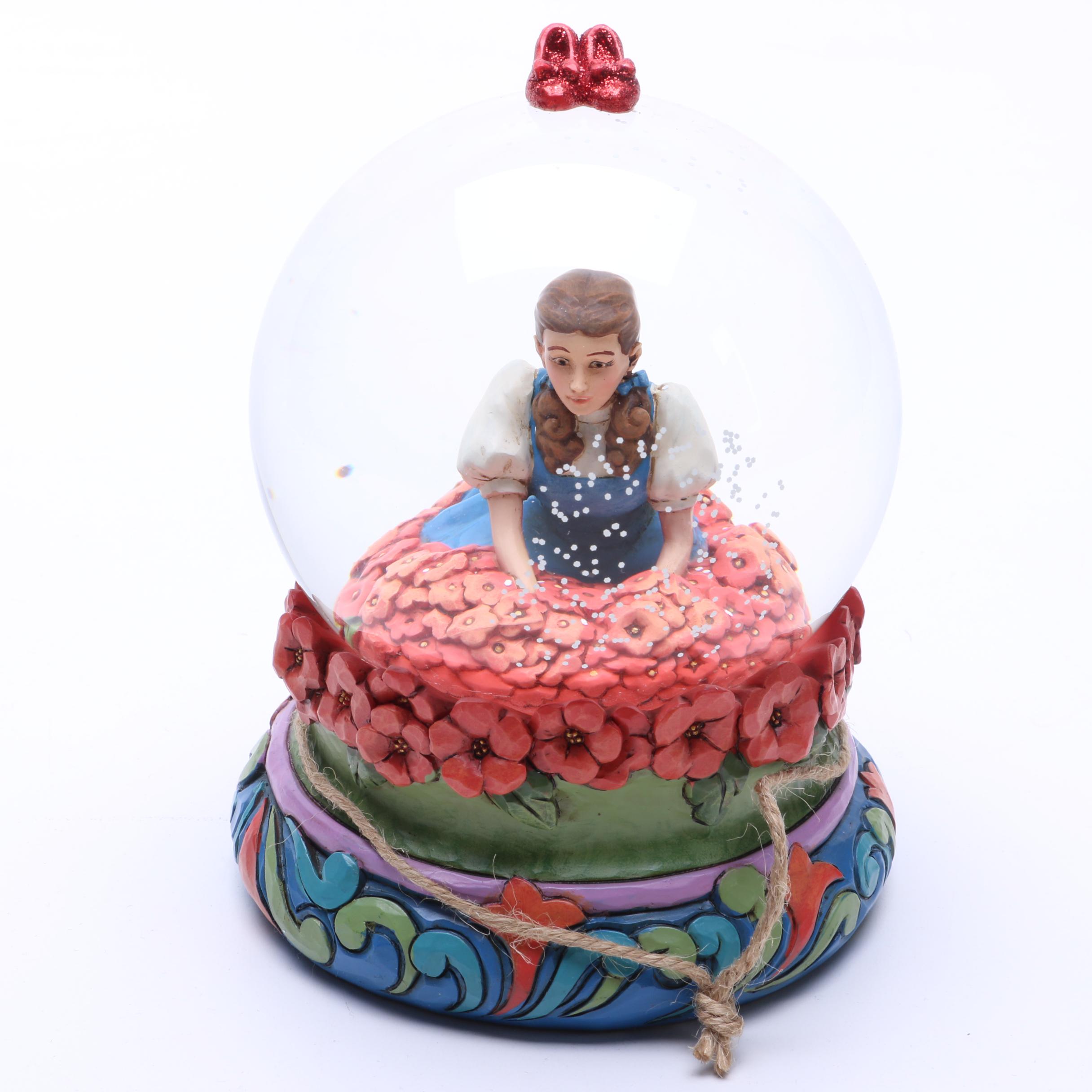 2014 Wizard of Oz "Spell Broken" Snowglobe Designed by Jim Shore