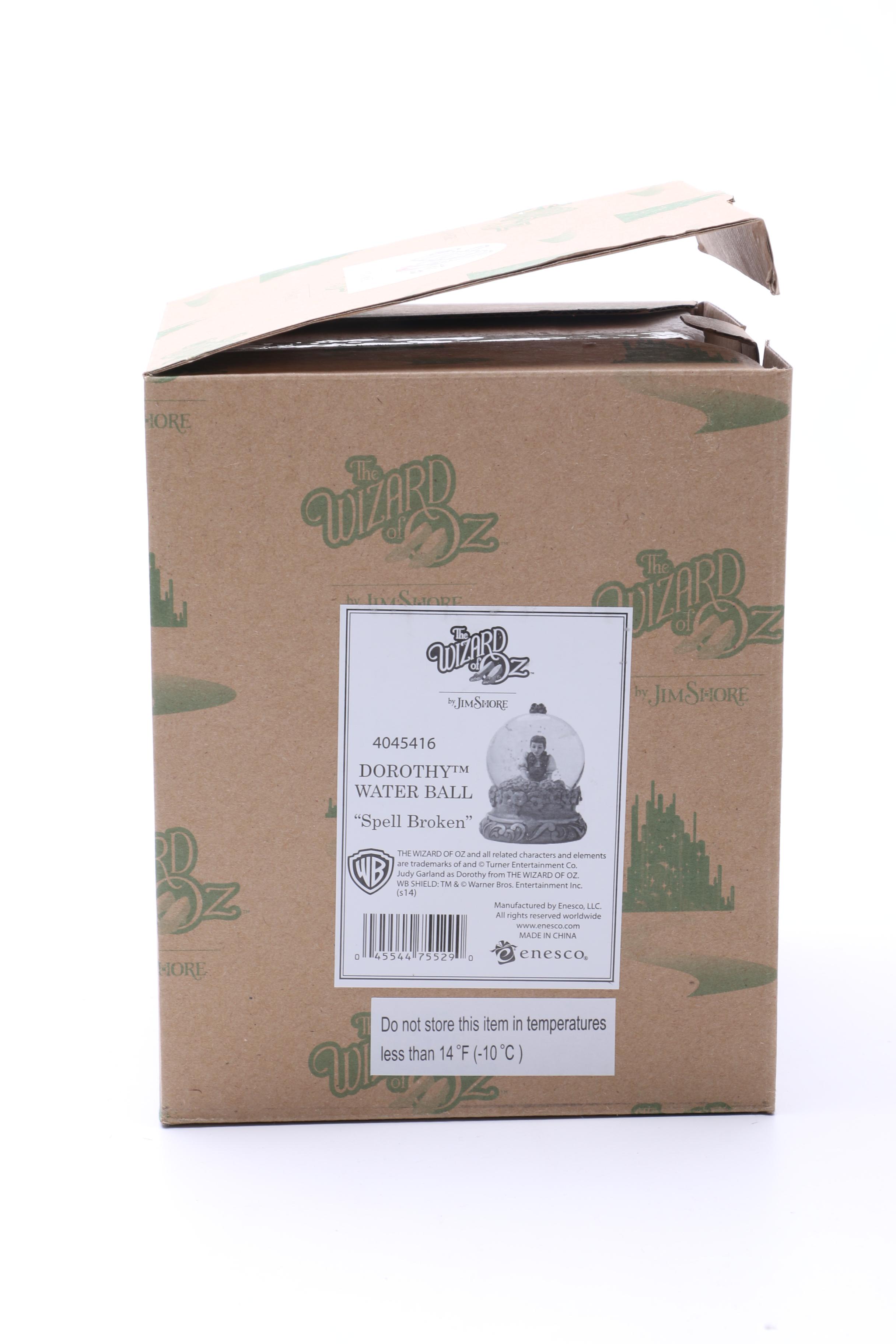 2014 Wizard of Oz "Spell Broken" Snowglobe Designed by Jim Shore