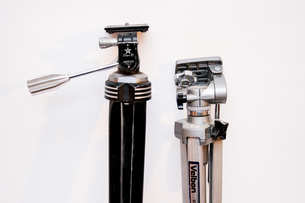Vintage Metal Camera Tripods