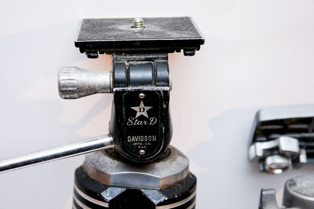 Vintage Metal Camera Tripods