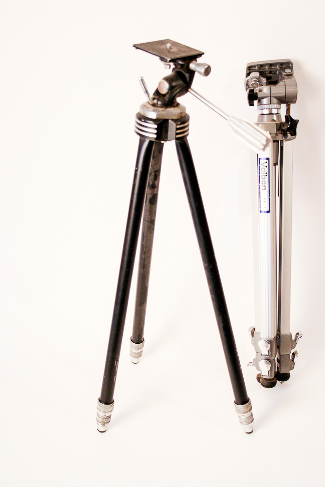 Vintage Metal Camera Tripods