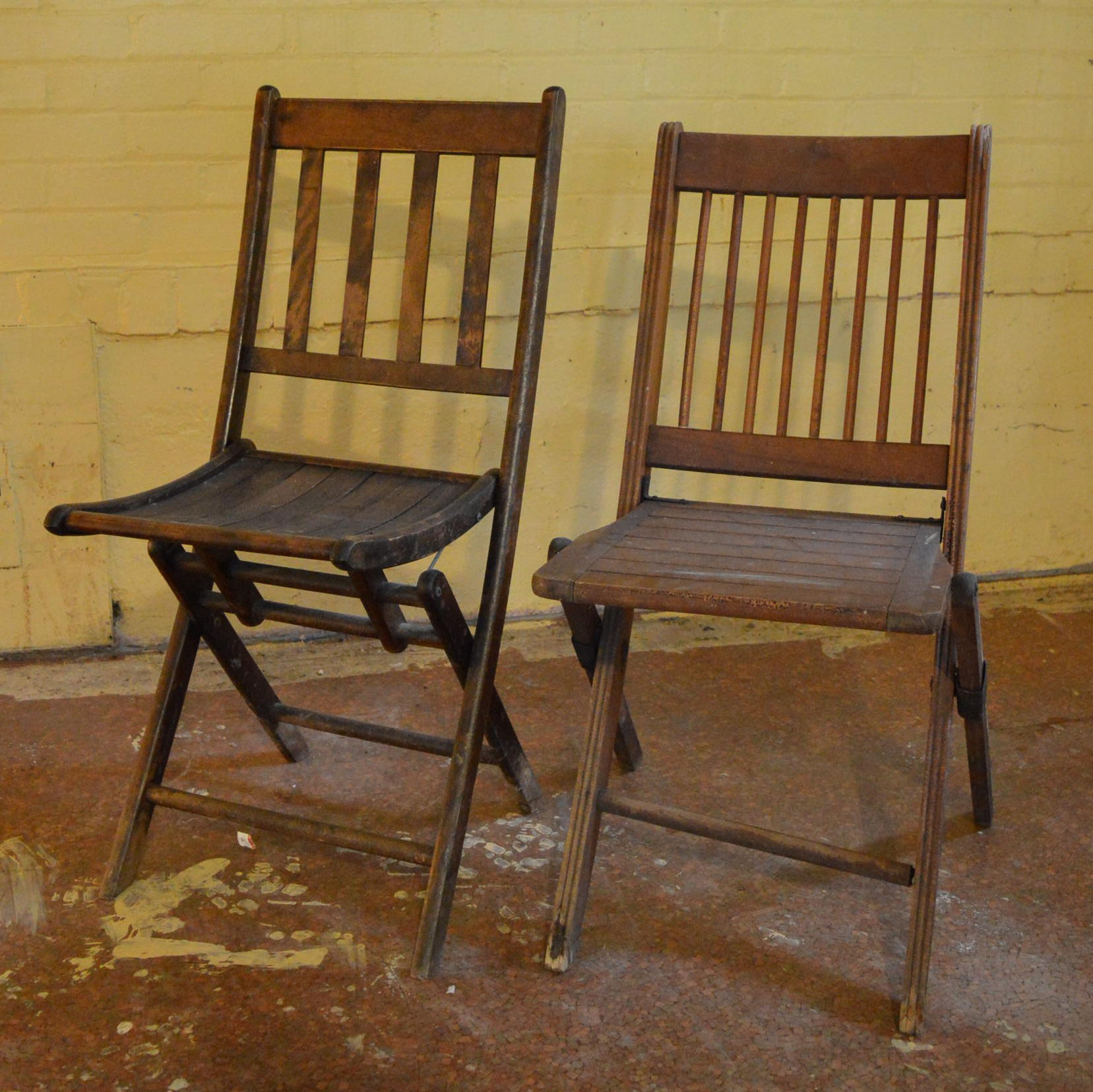 Wooden Folding Chairs
