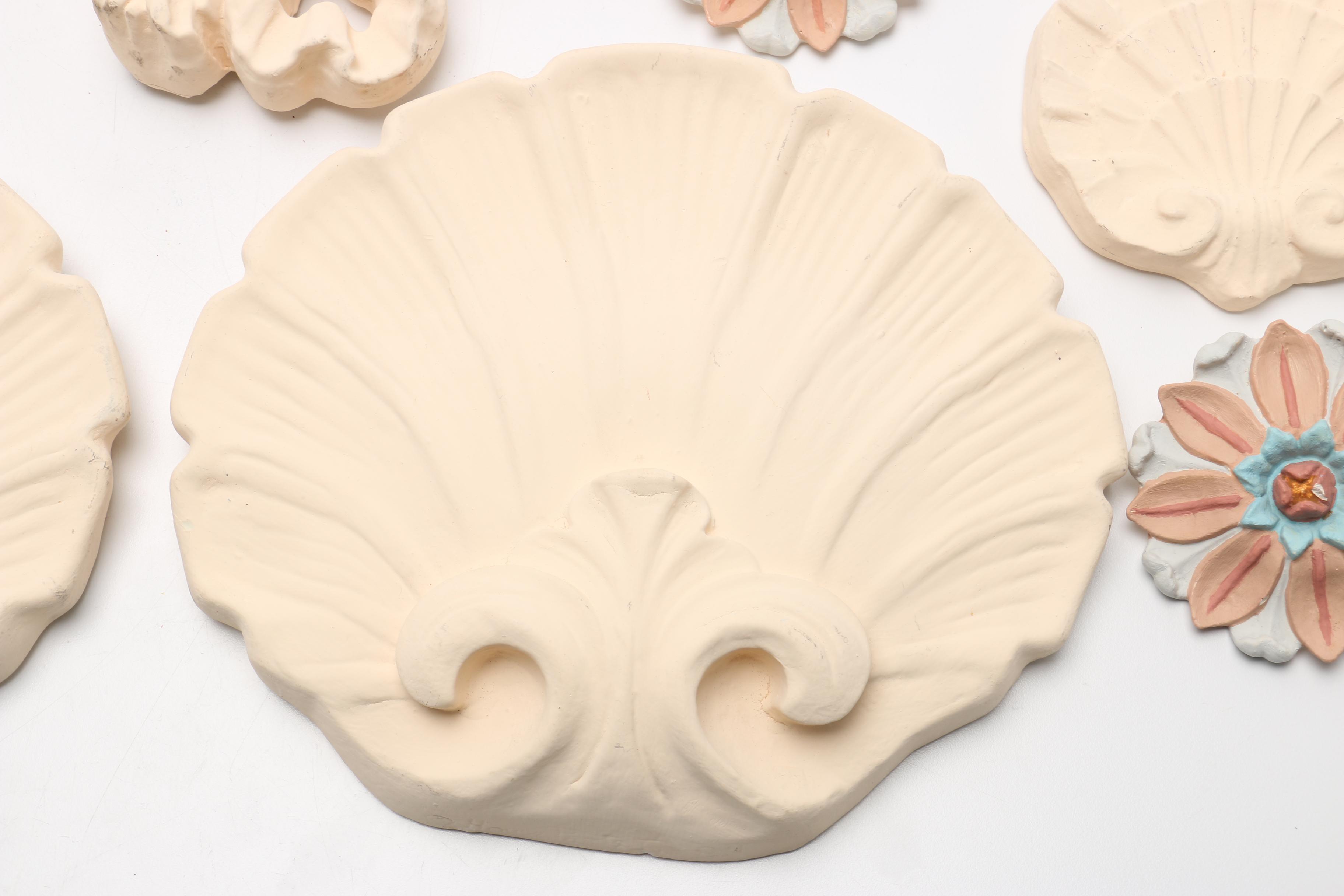 Collection of Plaster Moldings