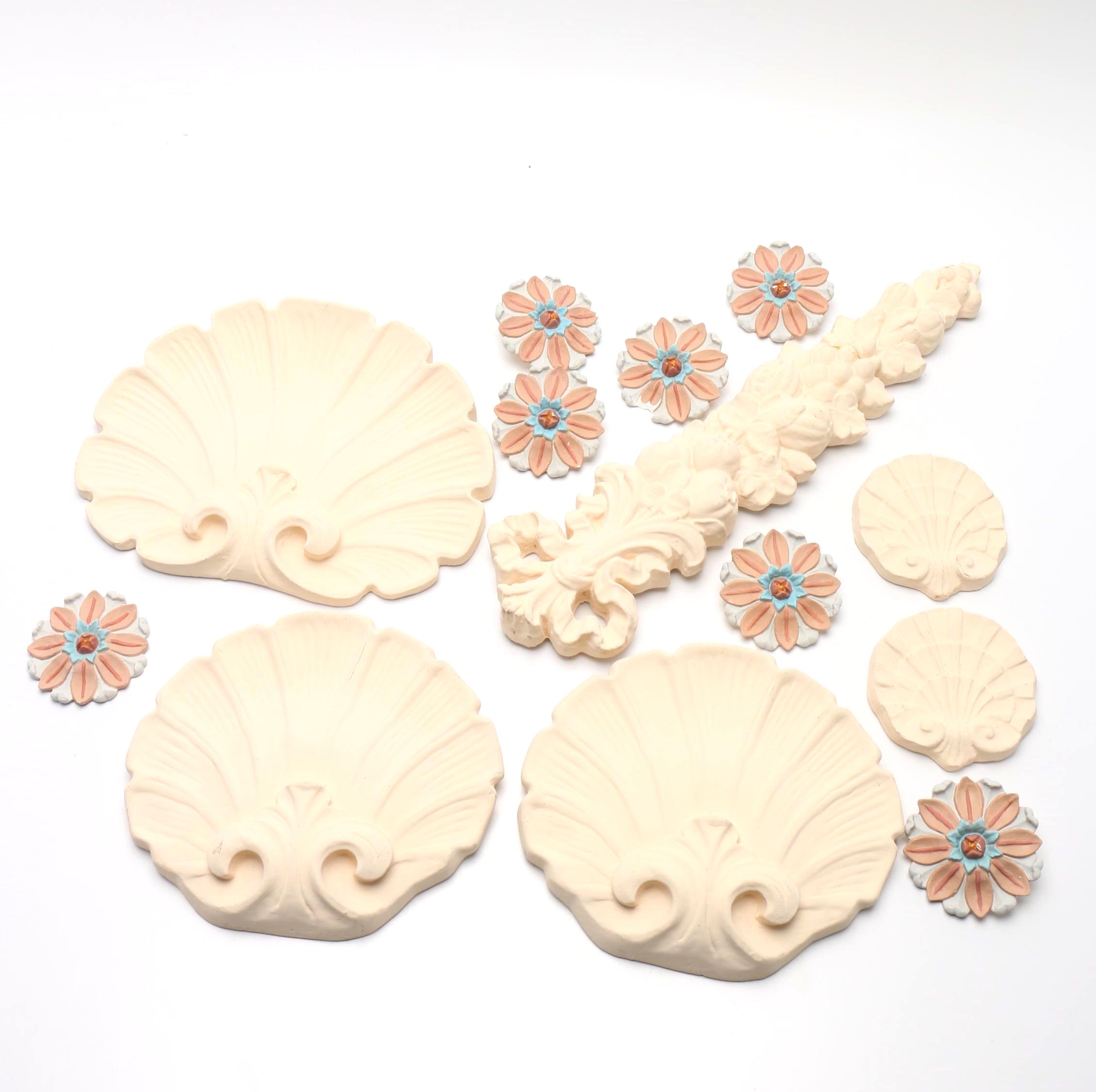 Collection of Plaster Moldings