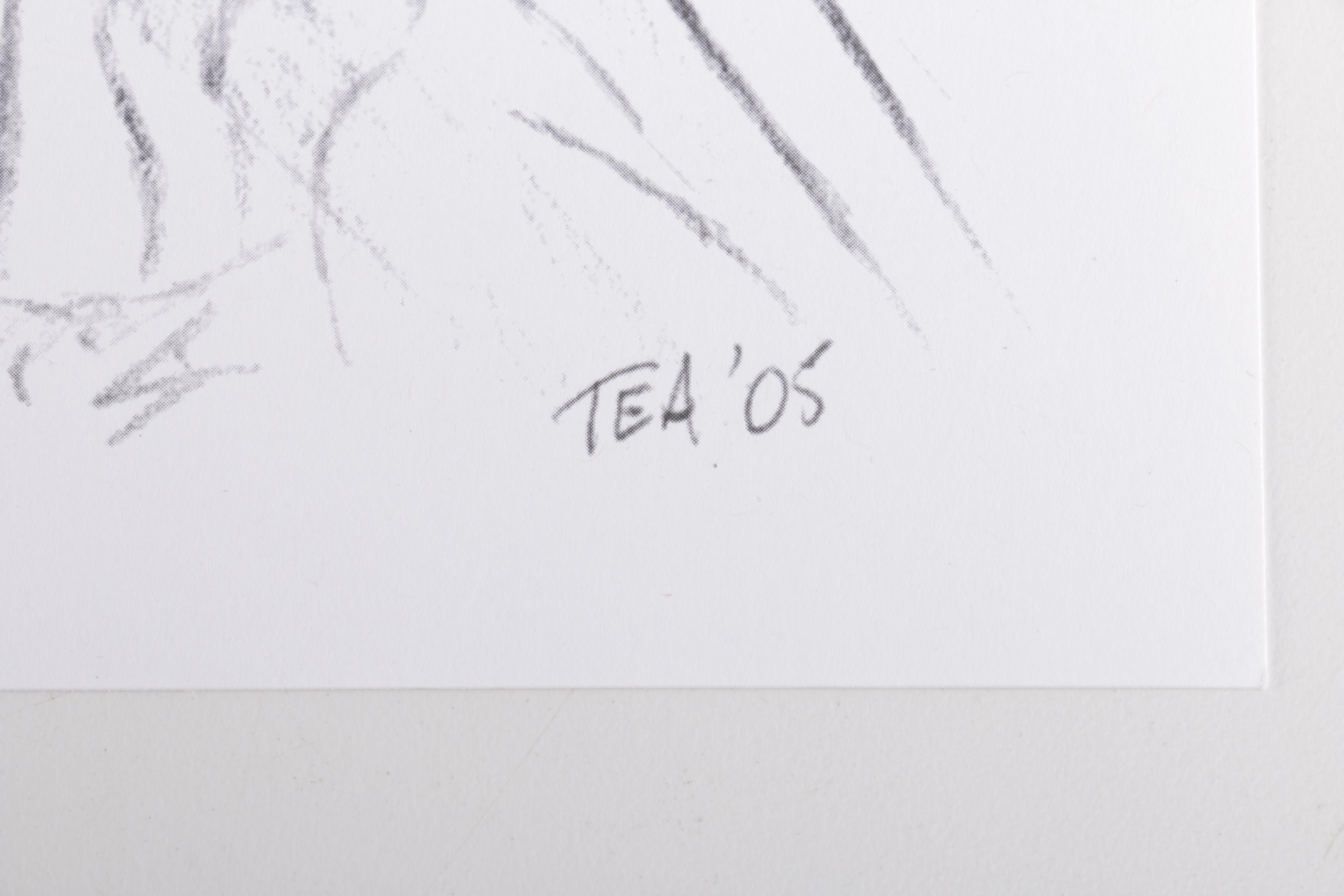 Autographed Halftone Print of Florida Marlins Jack McKeon