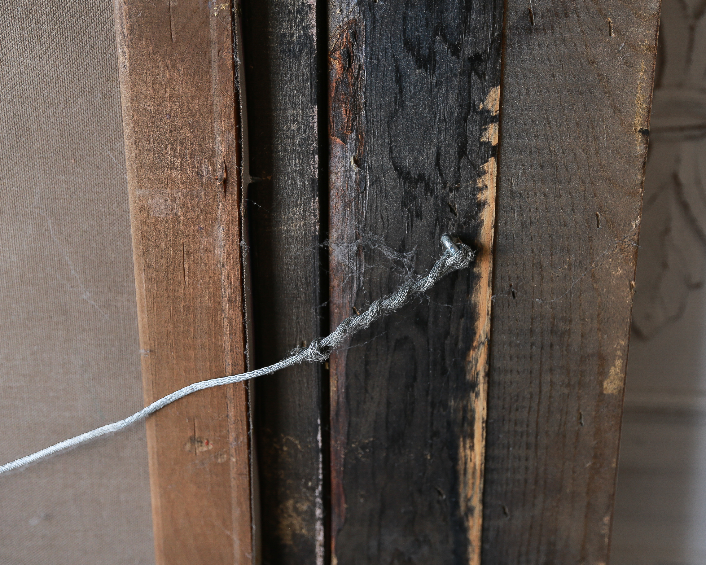 Impressionist Oil Painting on Canvas of Children Gathering Flowers