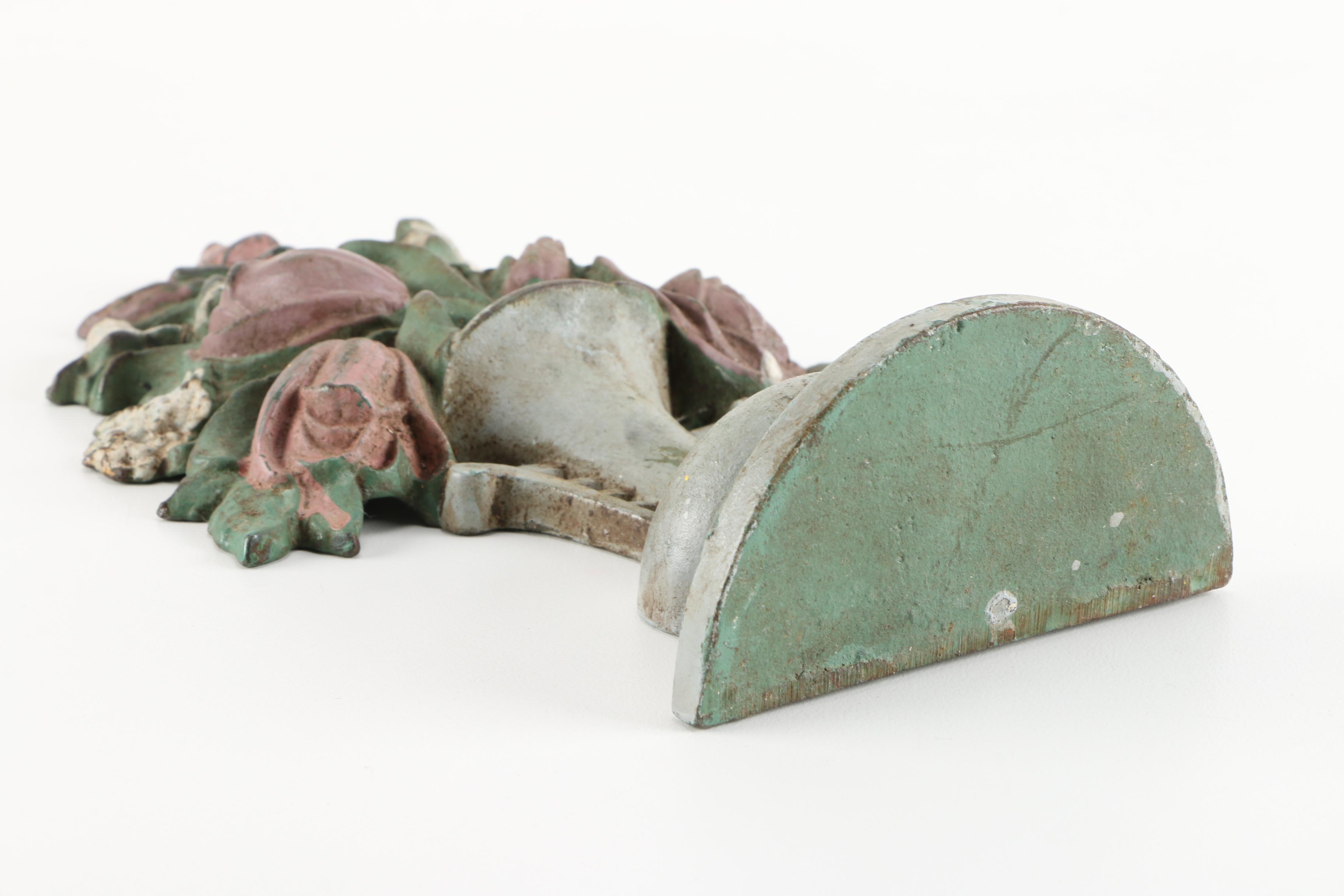 Metal Floral Doorstop