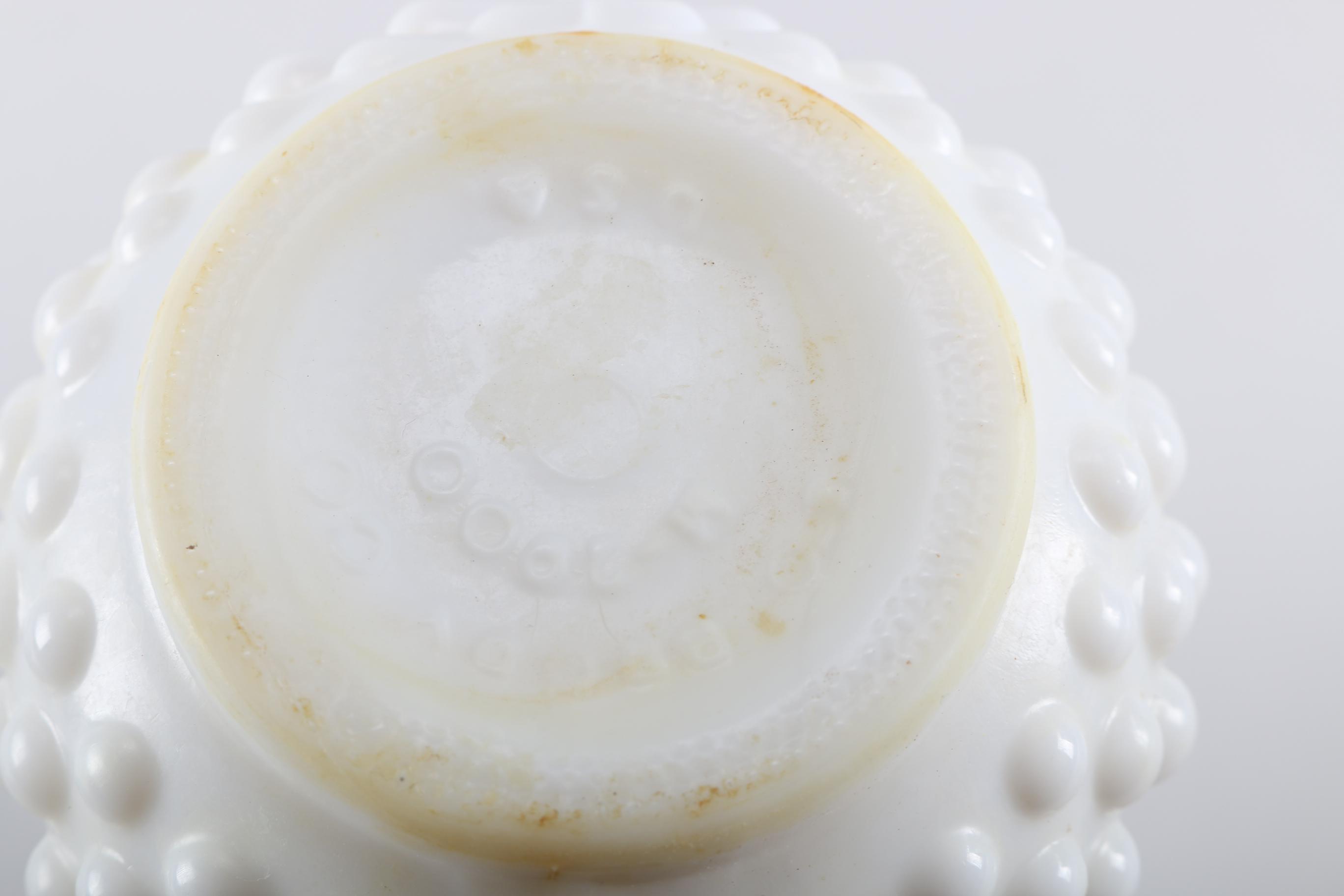 Collection of Fenton White Milk Glass