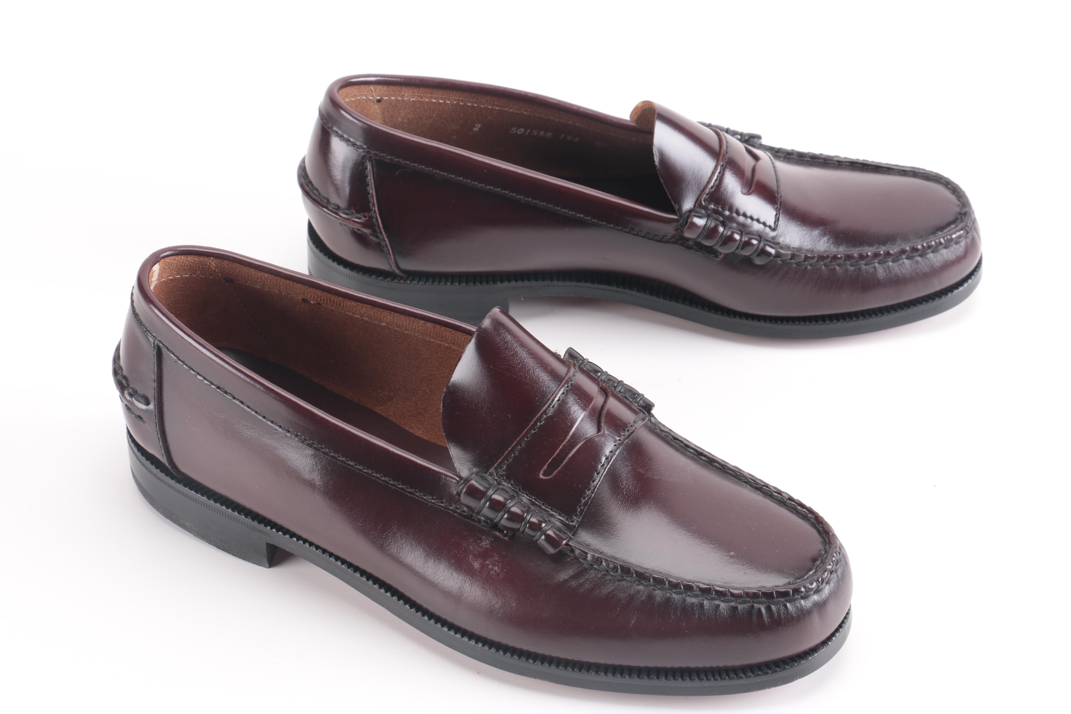 Florsheim "Berkley" Burgundy Loafers