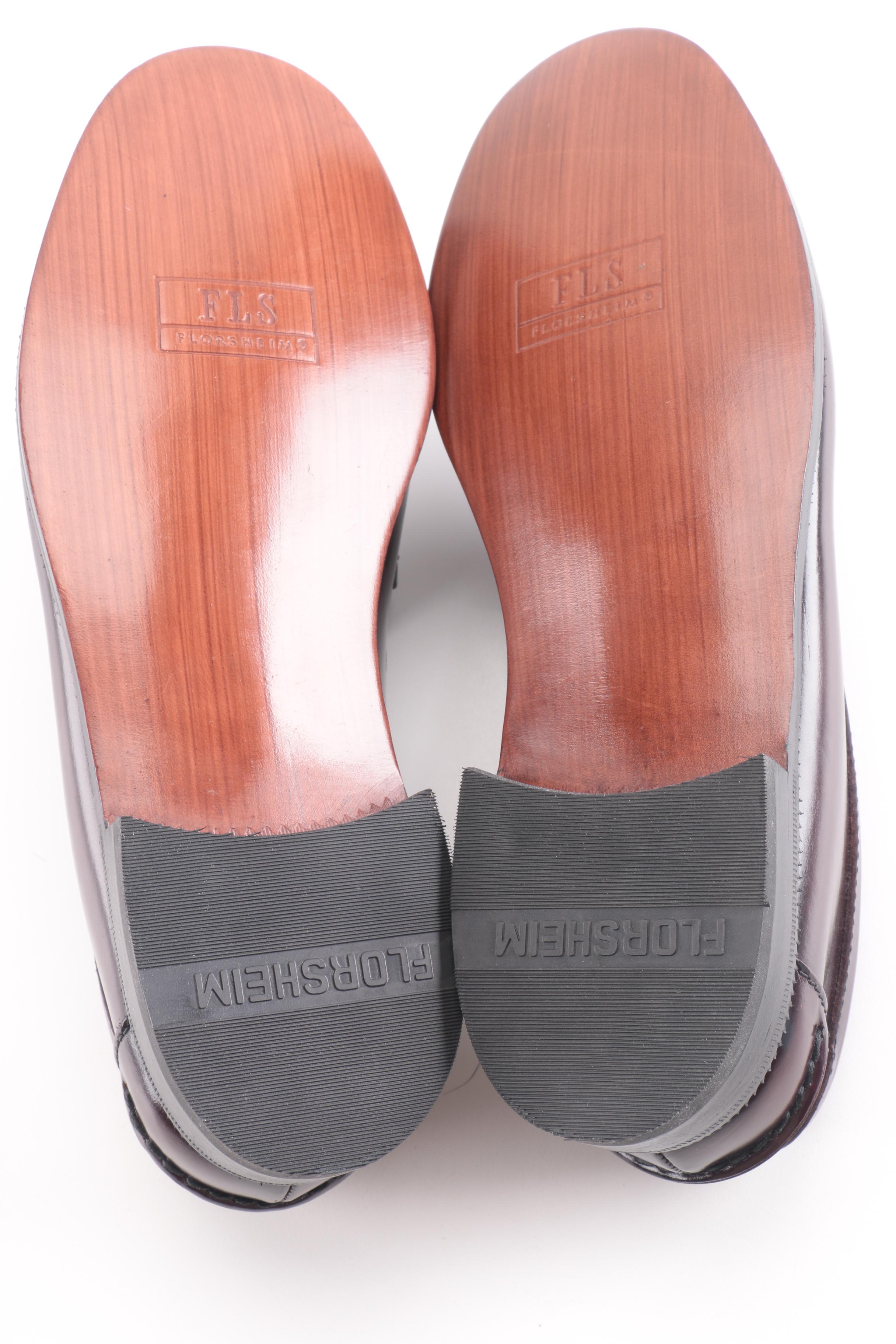 Florsheim "Berkley" Burgundy Loafers