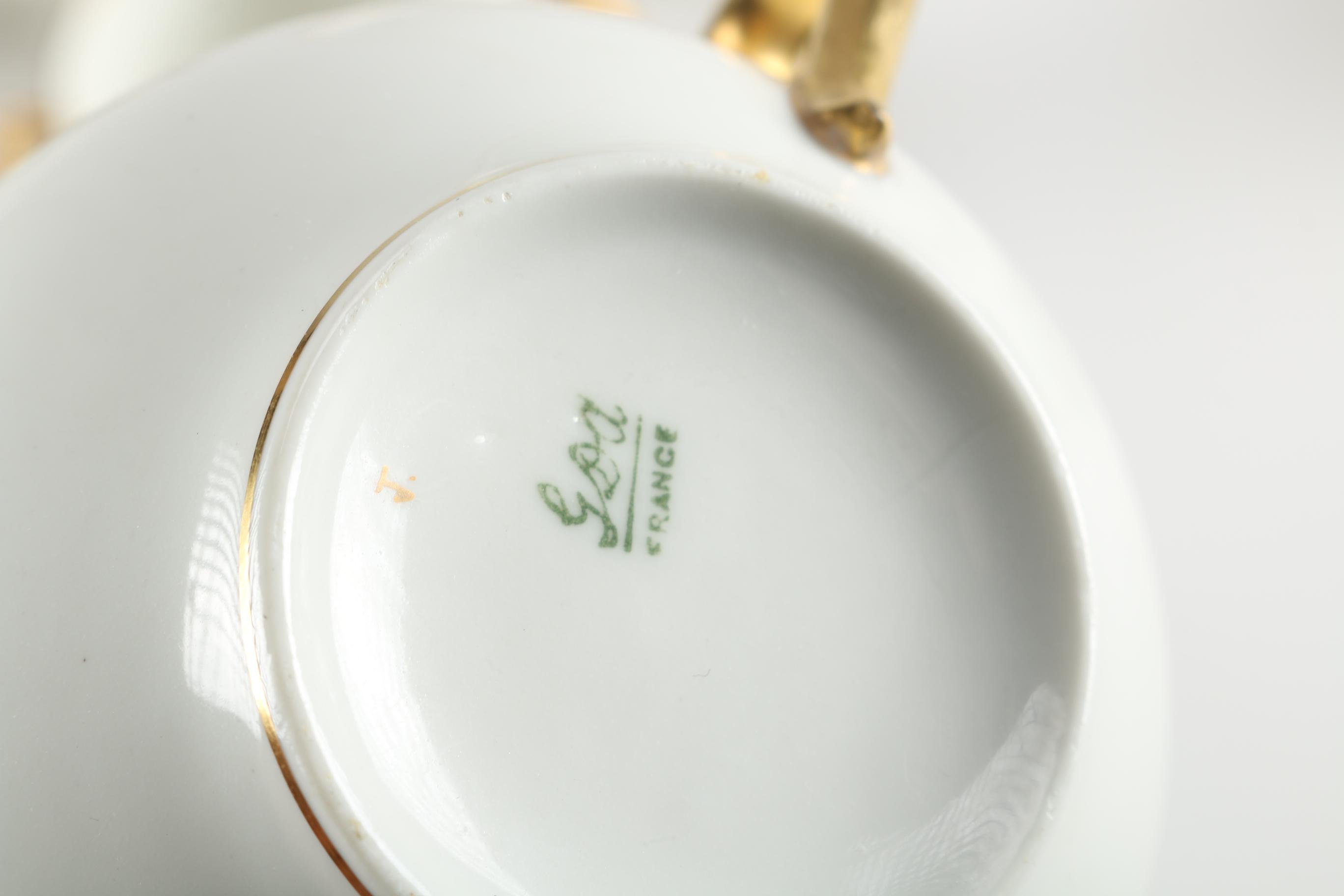 Limoges Porcelain and "Minton" Tiffin-Franciscan Mayonnaise Bowls