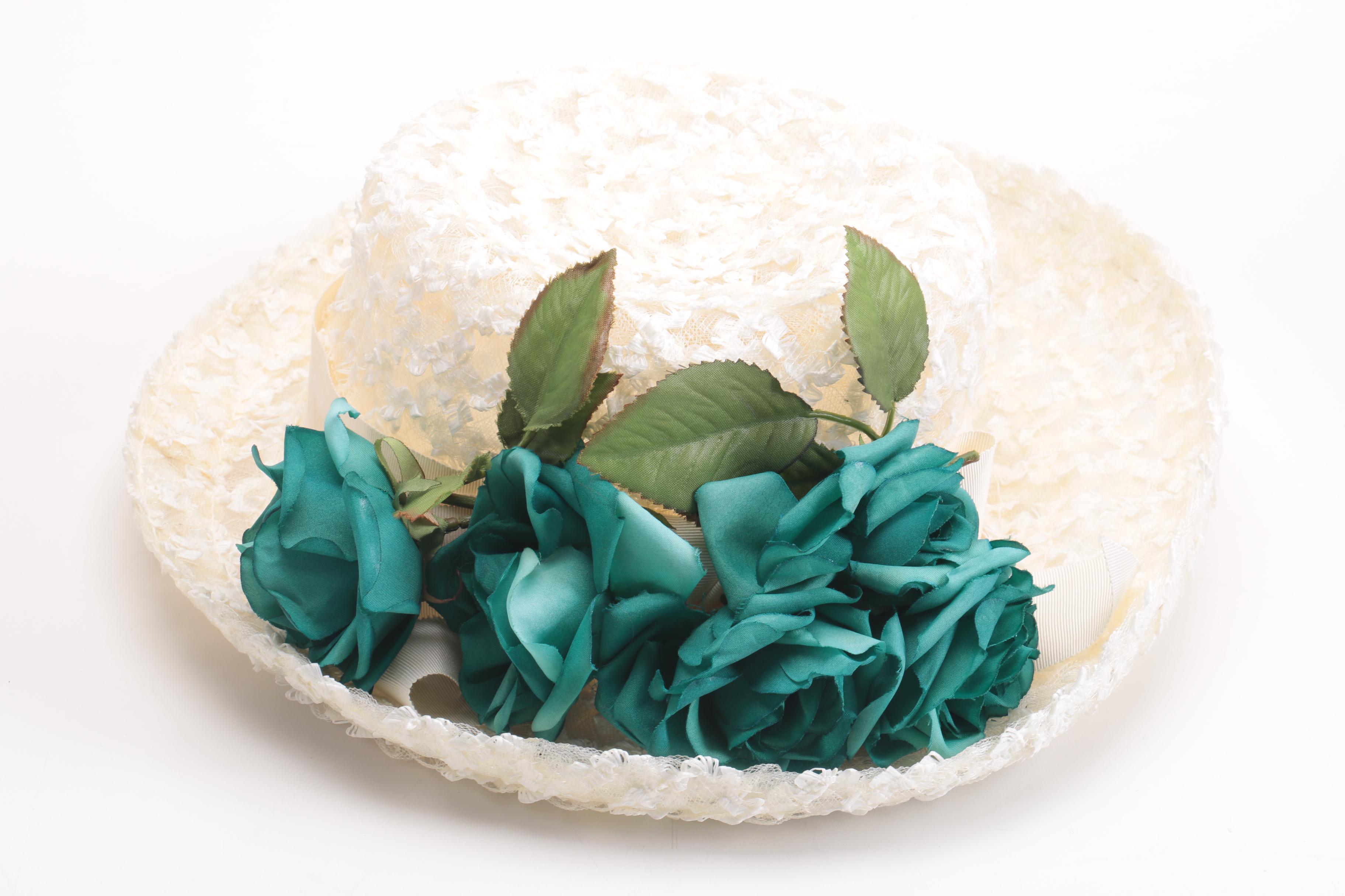 Flower and Lace Hats