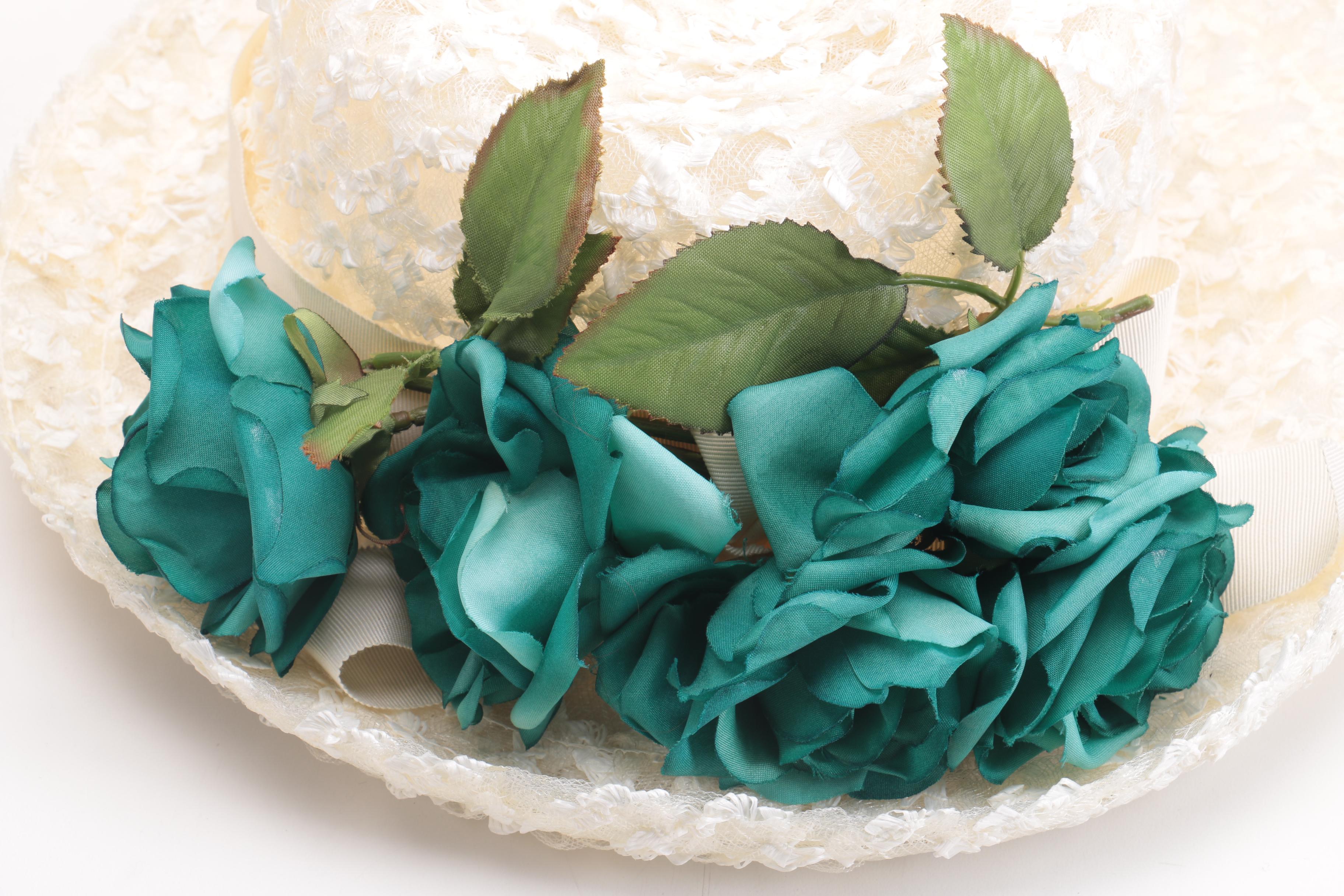 Flower and Lace Hats