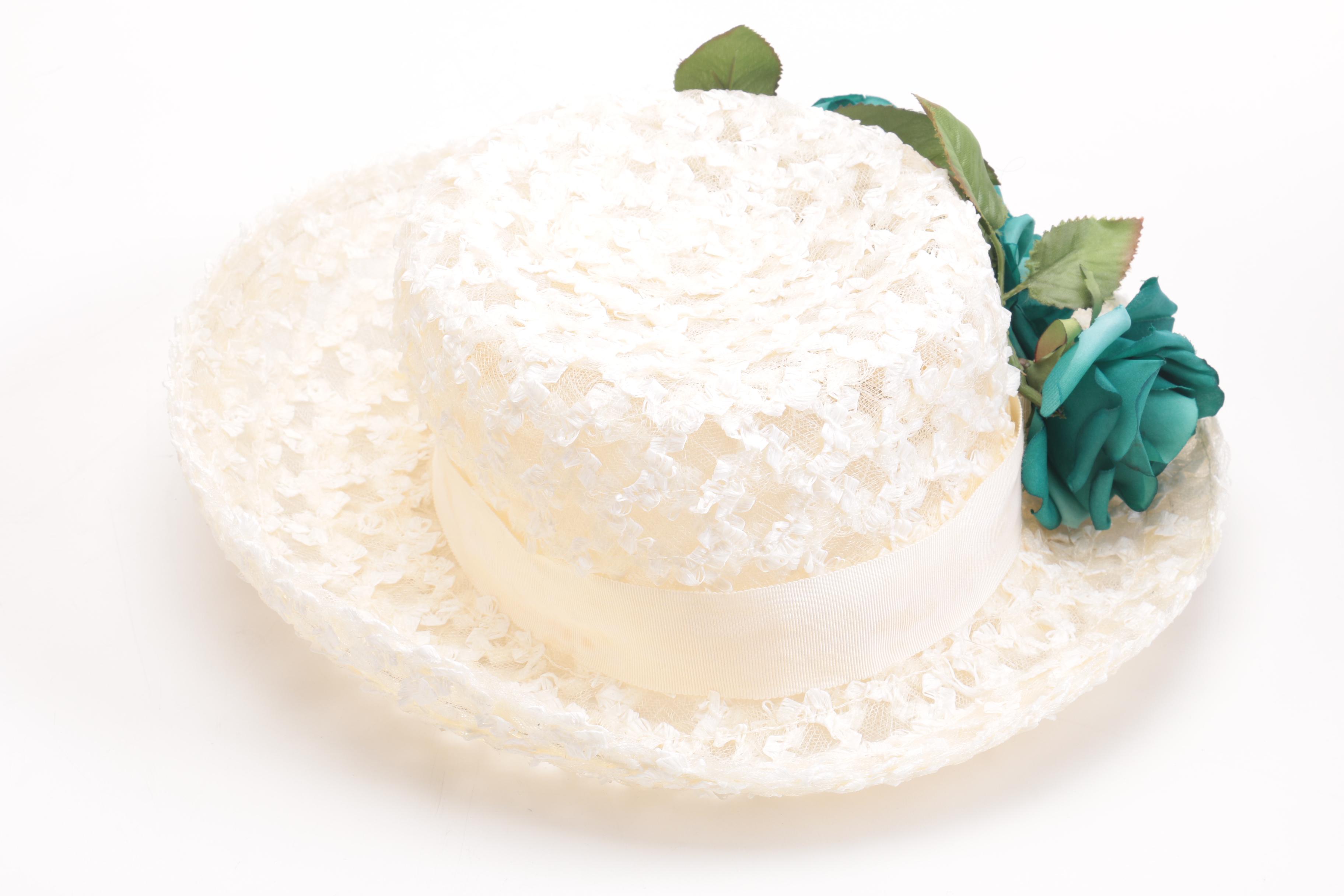 Flower and Lace Hats