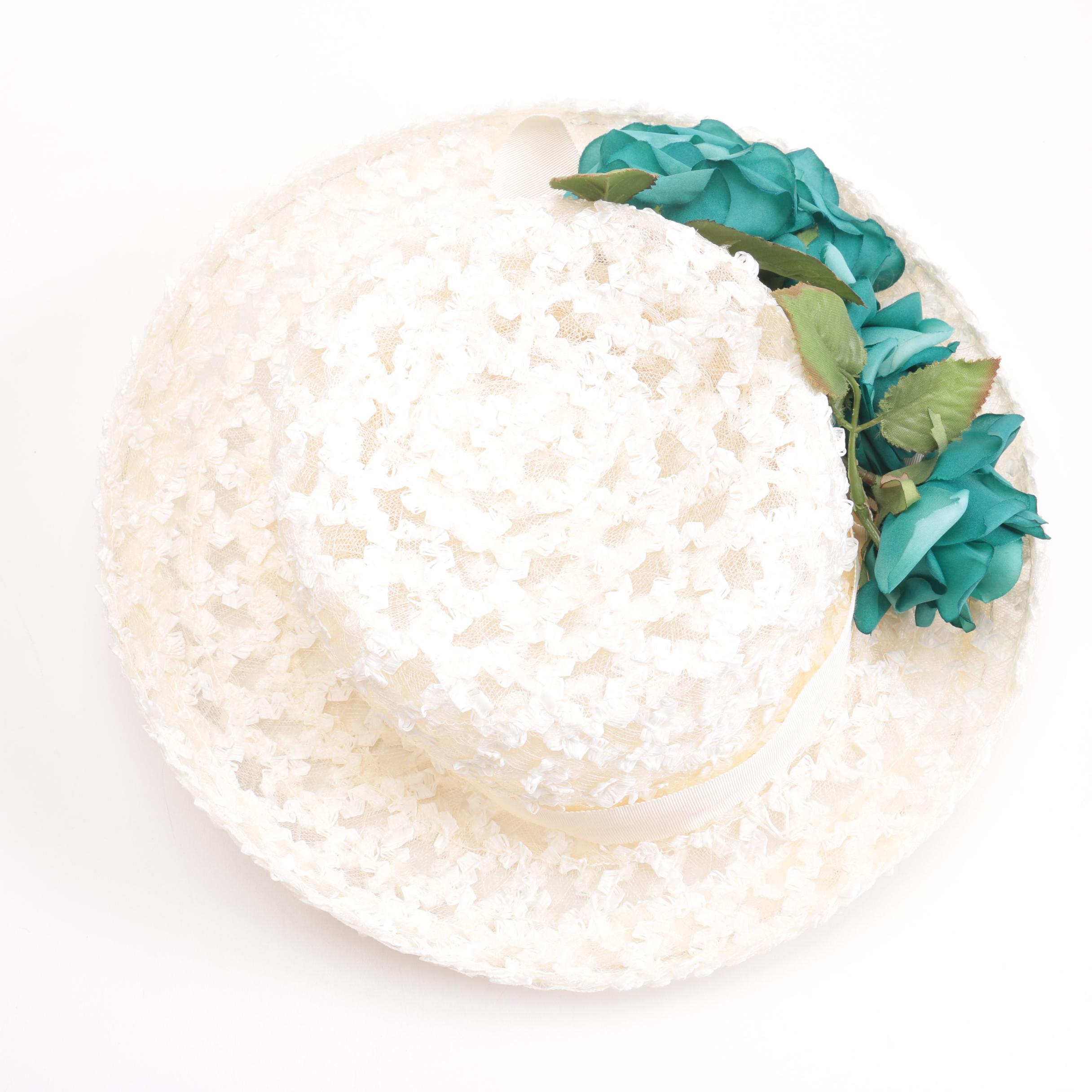 Flower and Lace Hats