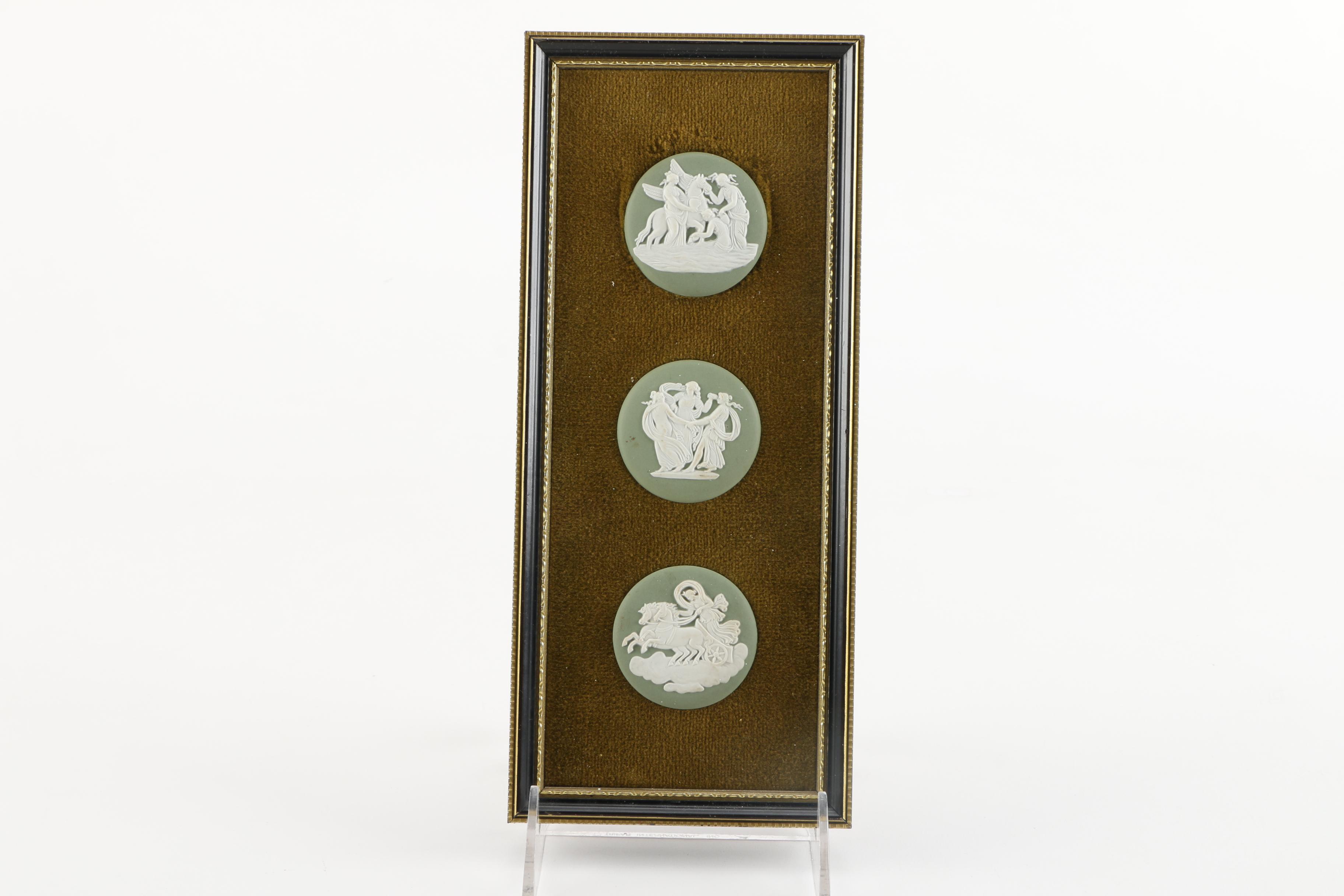 Wedgwood Jasperware Framed Medallions