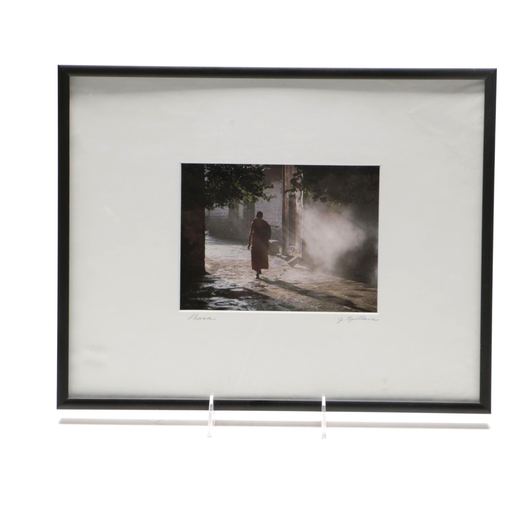 J. Spillane Digital Photographic Print Titled "Lhasa"