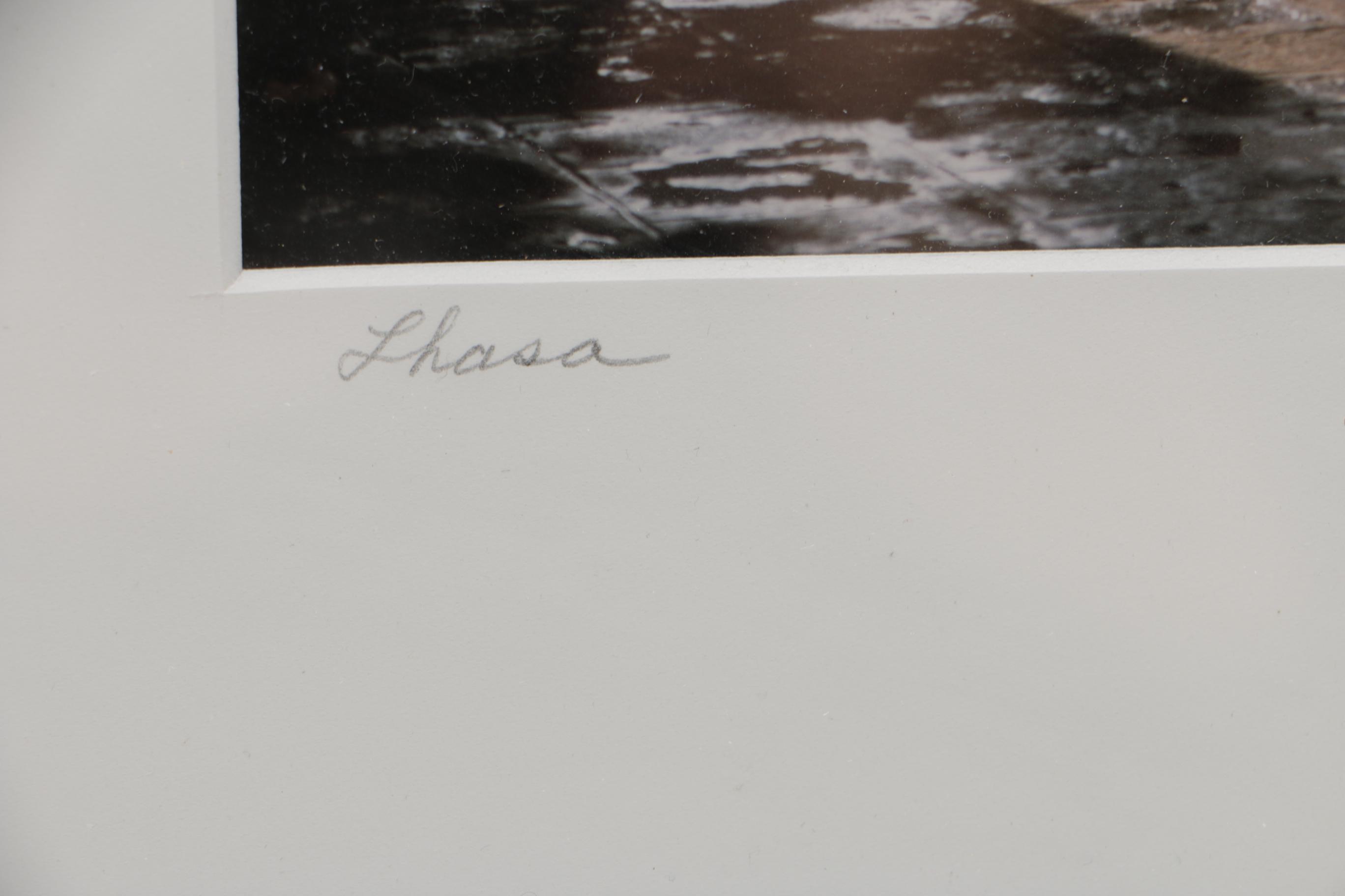 J. Spillane Digital Photographic Print Titled "Lhasa"