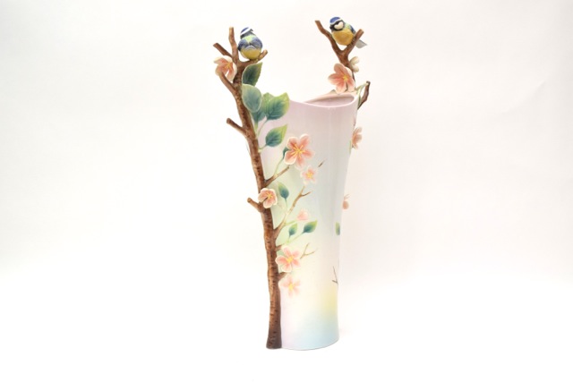 Franz Gallery Limited Edition Decorative Vase "Defining Beauty" by James Tsai