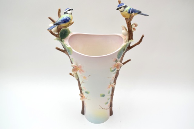 Franz Gallery Limited Edition Decorative Vase "Defining Beauty" by James Tsai