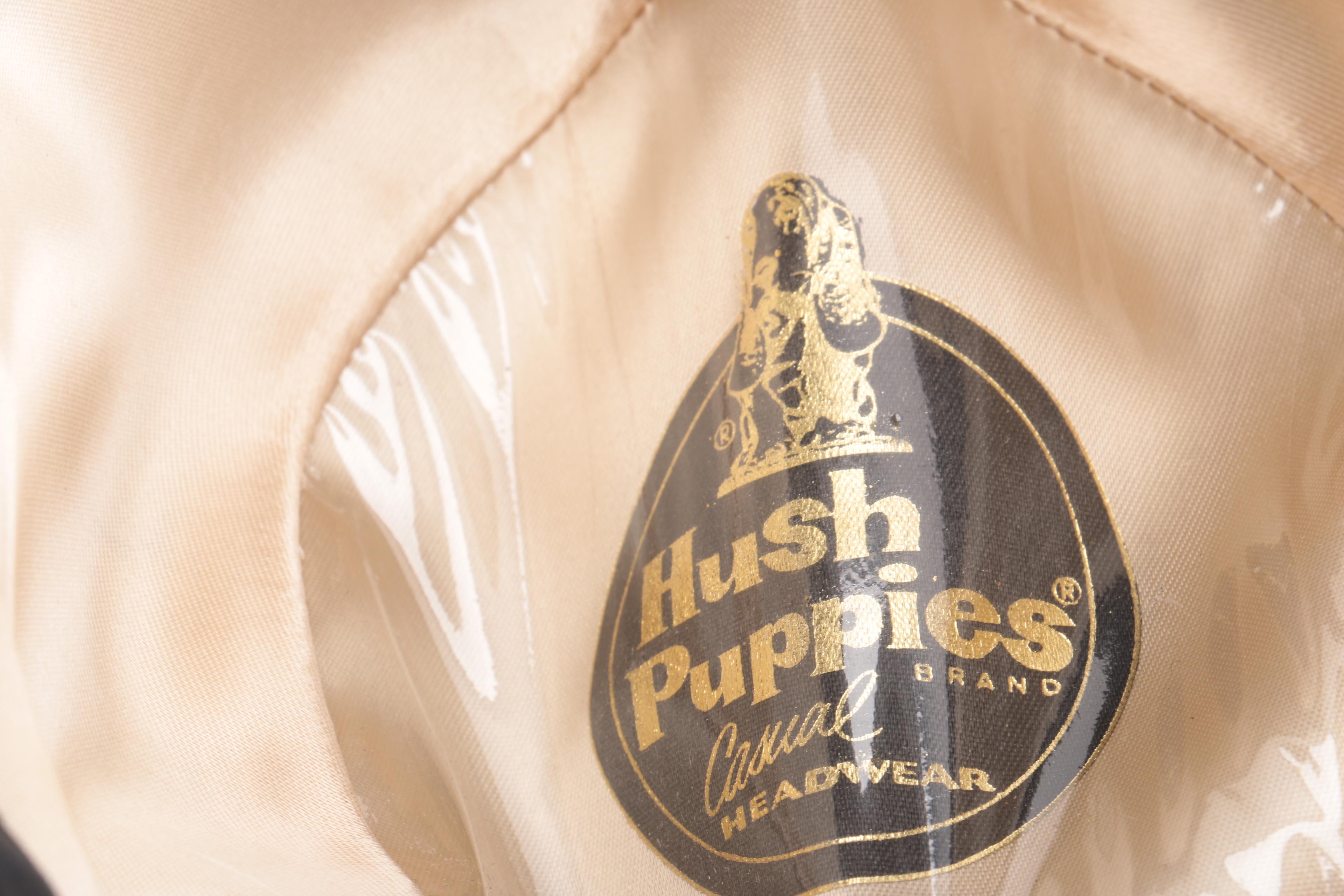 Three Black, Brown, And Gray Suede Fedoras