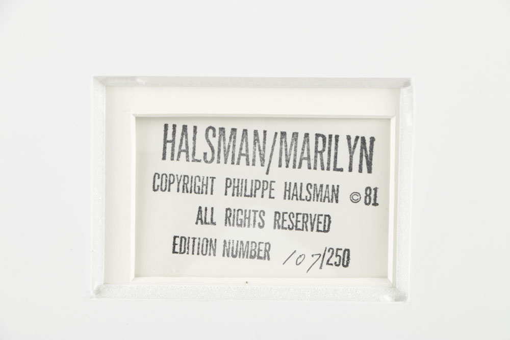 Limited Edition Photograph of Philippe Halsman's Gelatin Silver "Triple Marilyn"