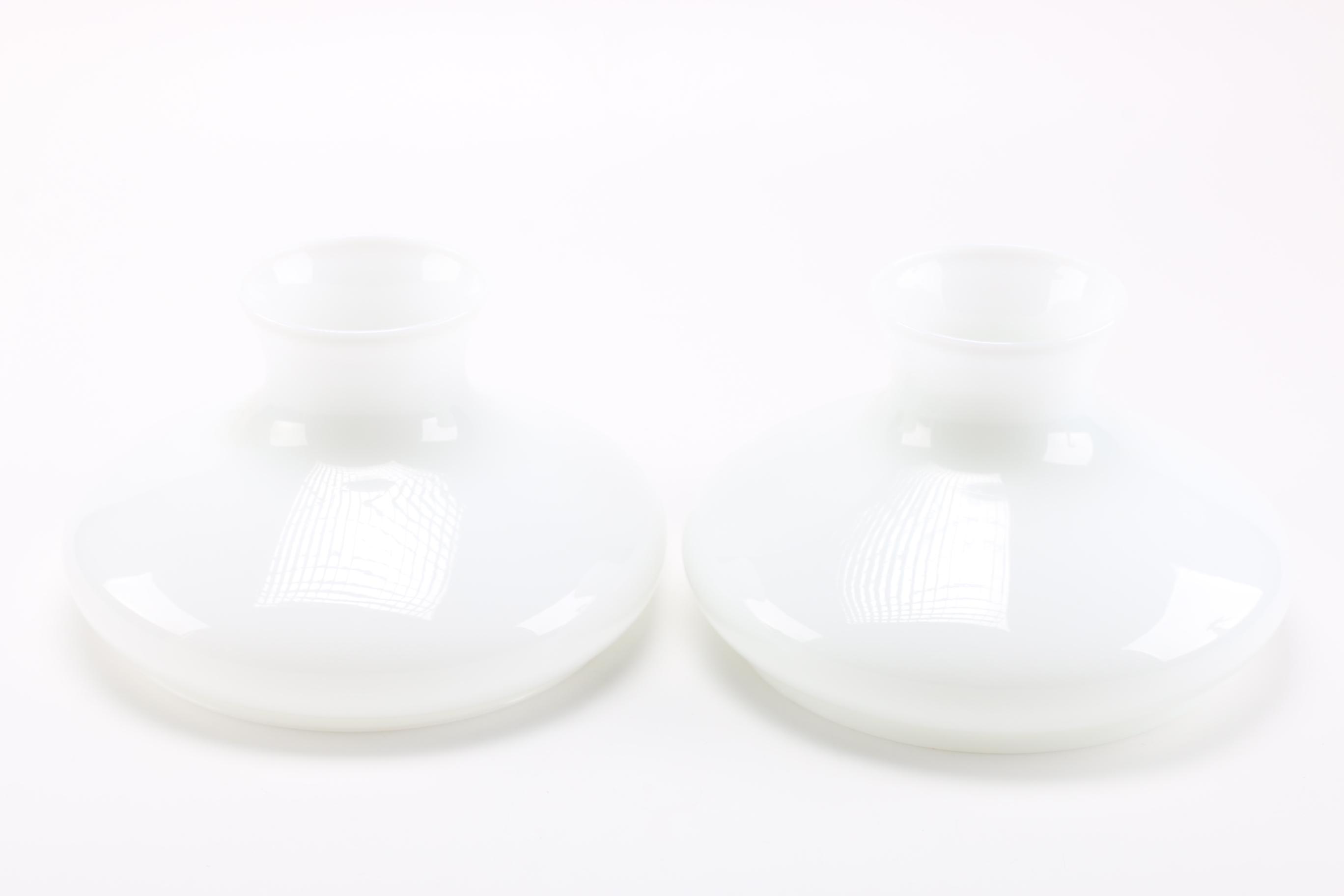 Matching Faux Oil Lamps.