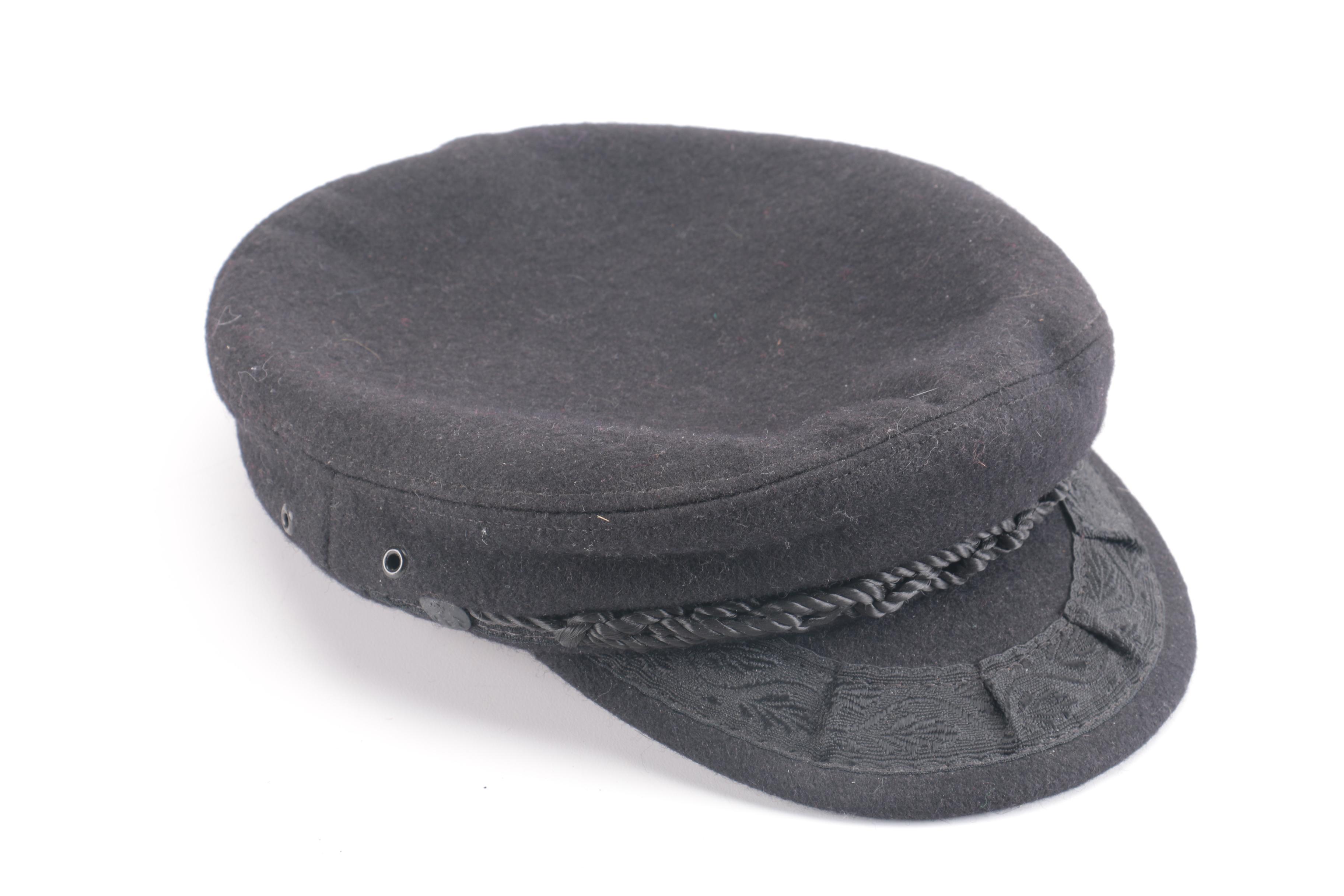 Pair of Felted Wool Greek Fisherman Caps