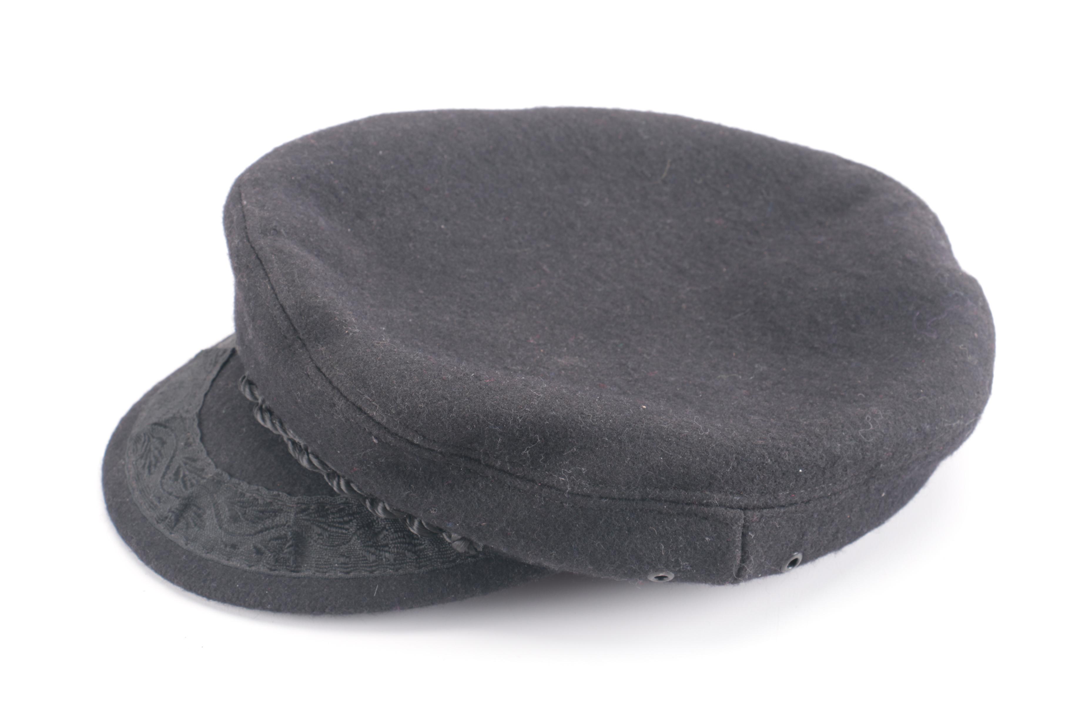 Pair of Felted Wool Greek Fisherman Caps