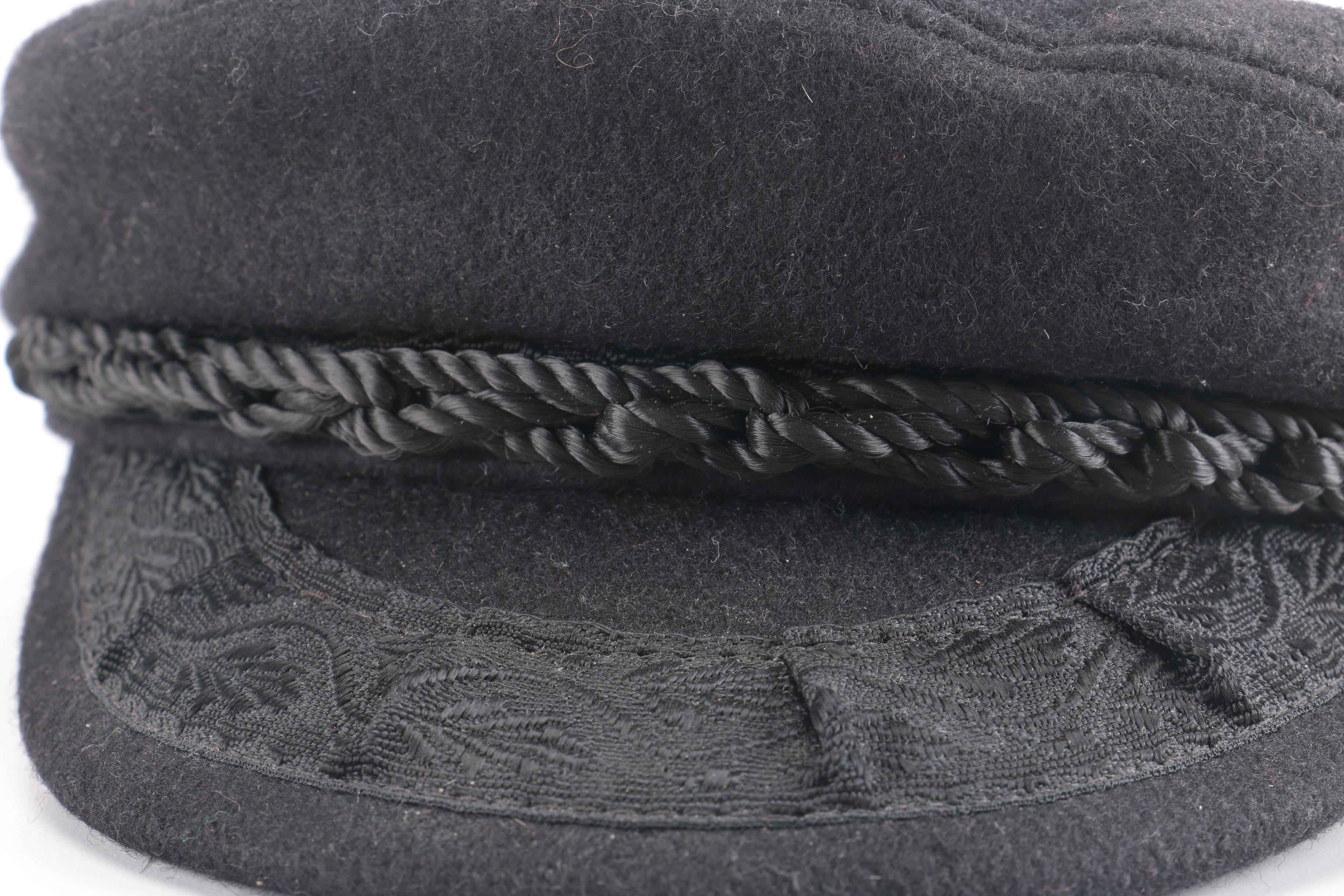 Pair of Felted Wool Greek Fisherman Caps