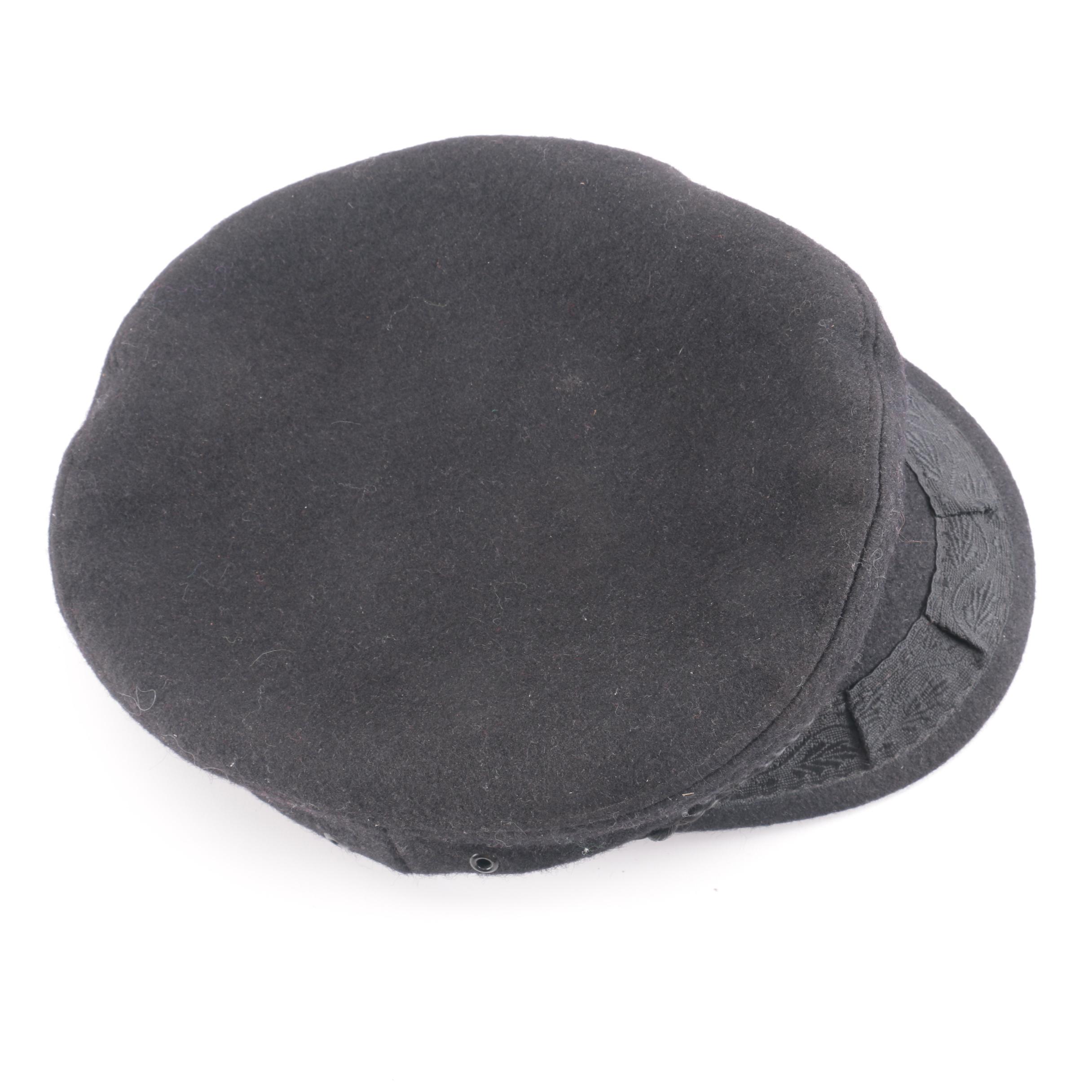 Pair of Felted Wool Greek Fisherman Caps