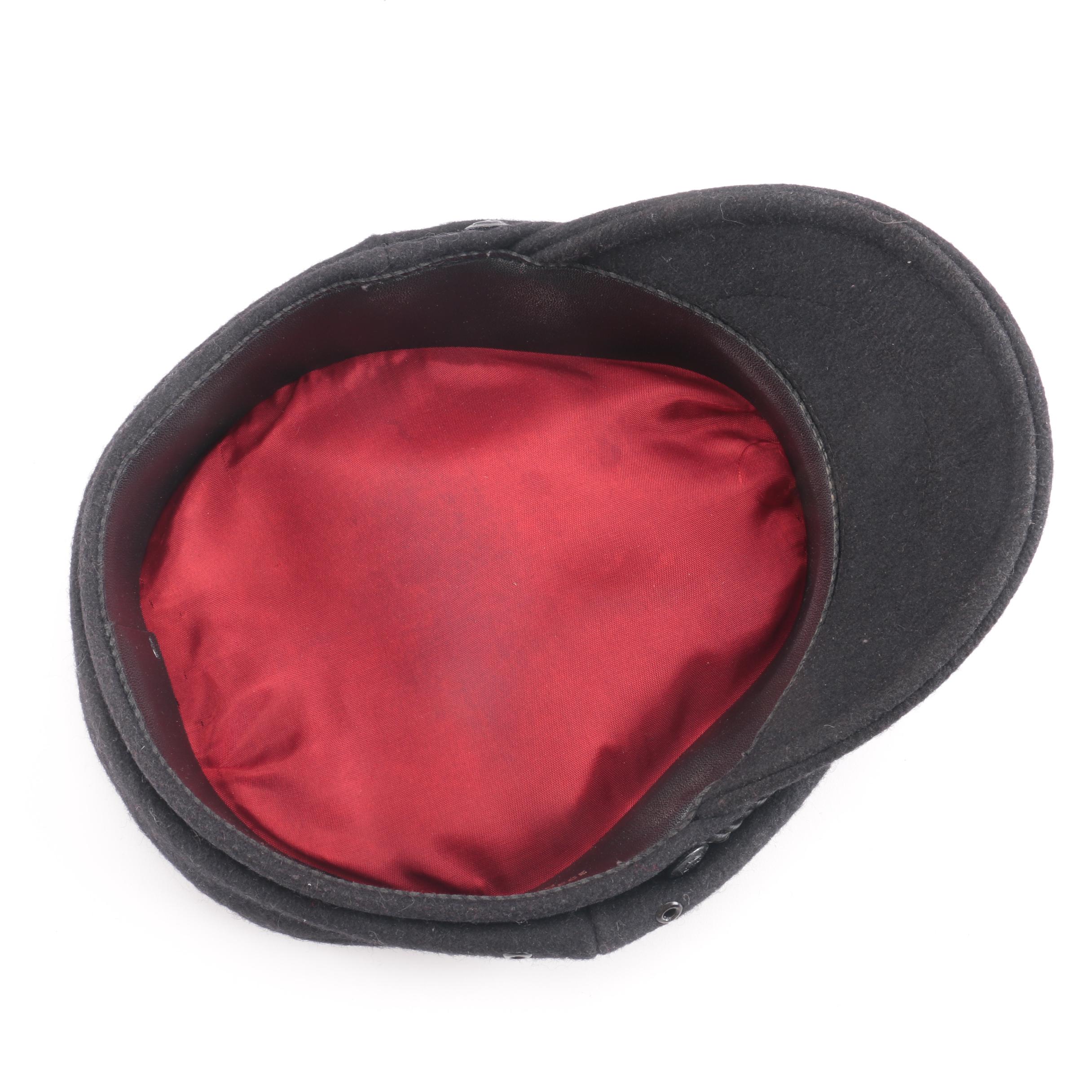 Pair of Felted Wool Greek Fisherman Caps